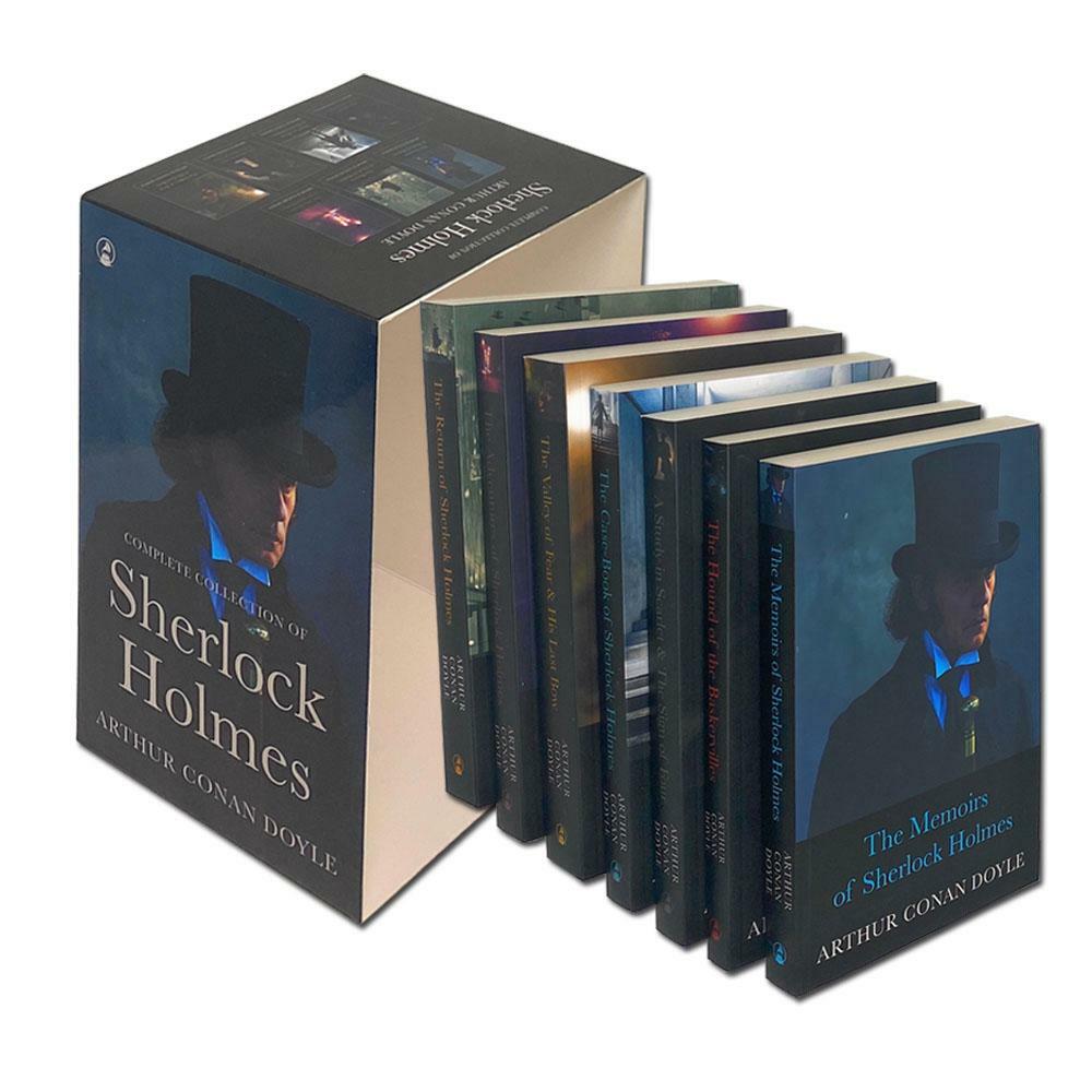 Sherlock Holmes Series Complete Collection 7 Books Set By Arthur Conan Doyle NEW