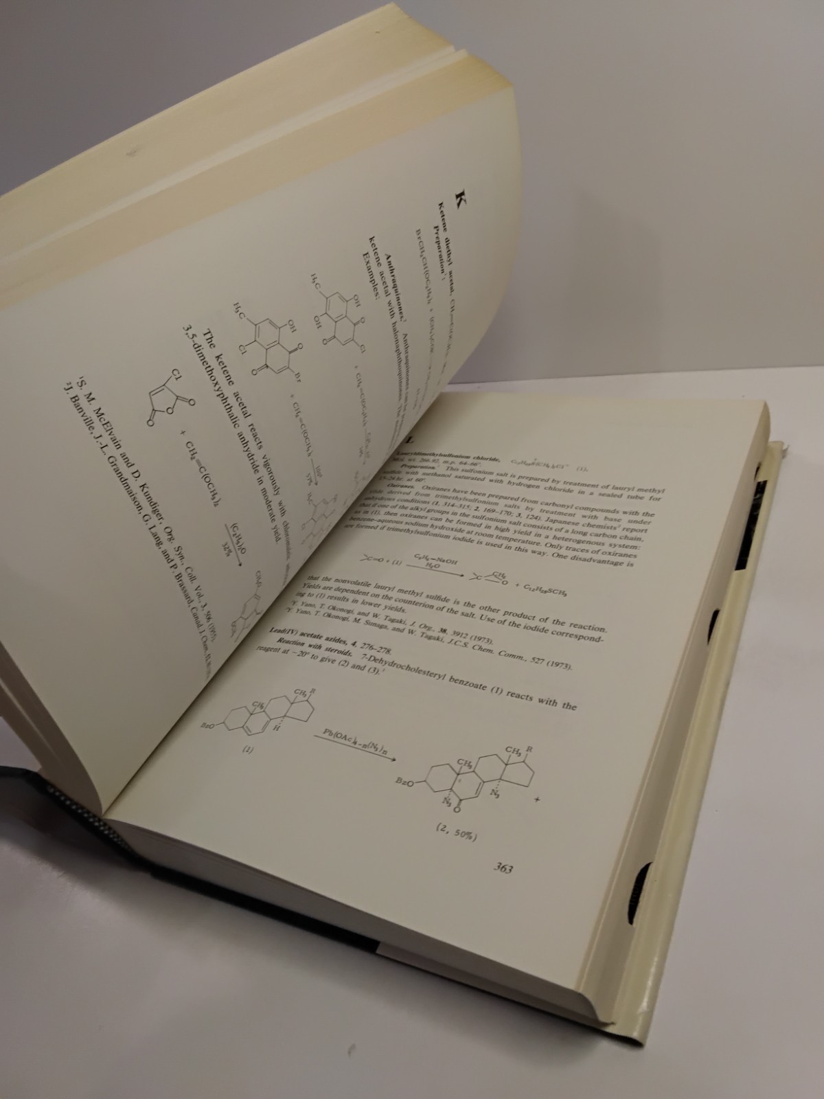 Reagents For Organic Synthesis Vol 5 By Mary & Louis Fieser- HC 1975 J. Wiley