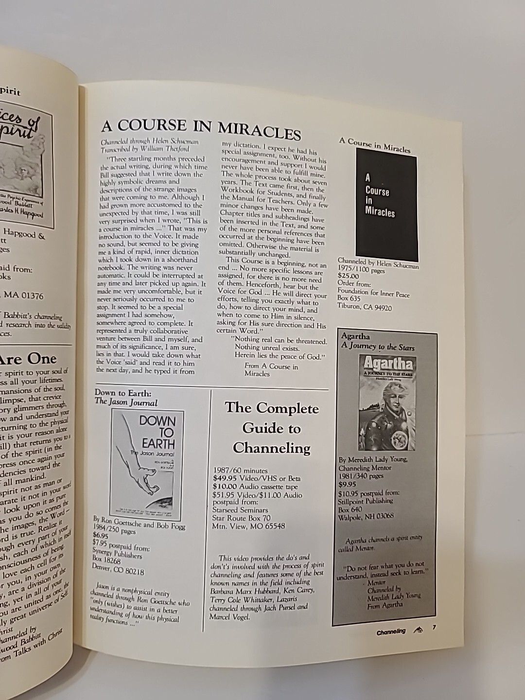 „THE NEW AGE CATALOGUE“ (244 PAGES – 1988)