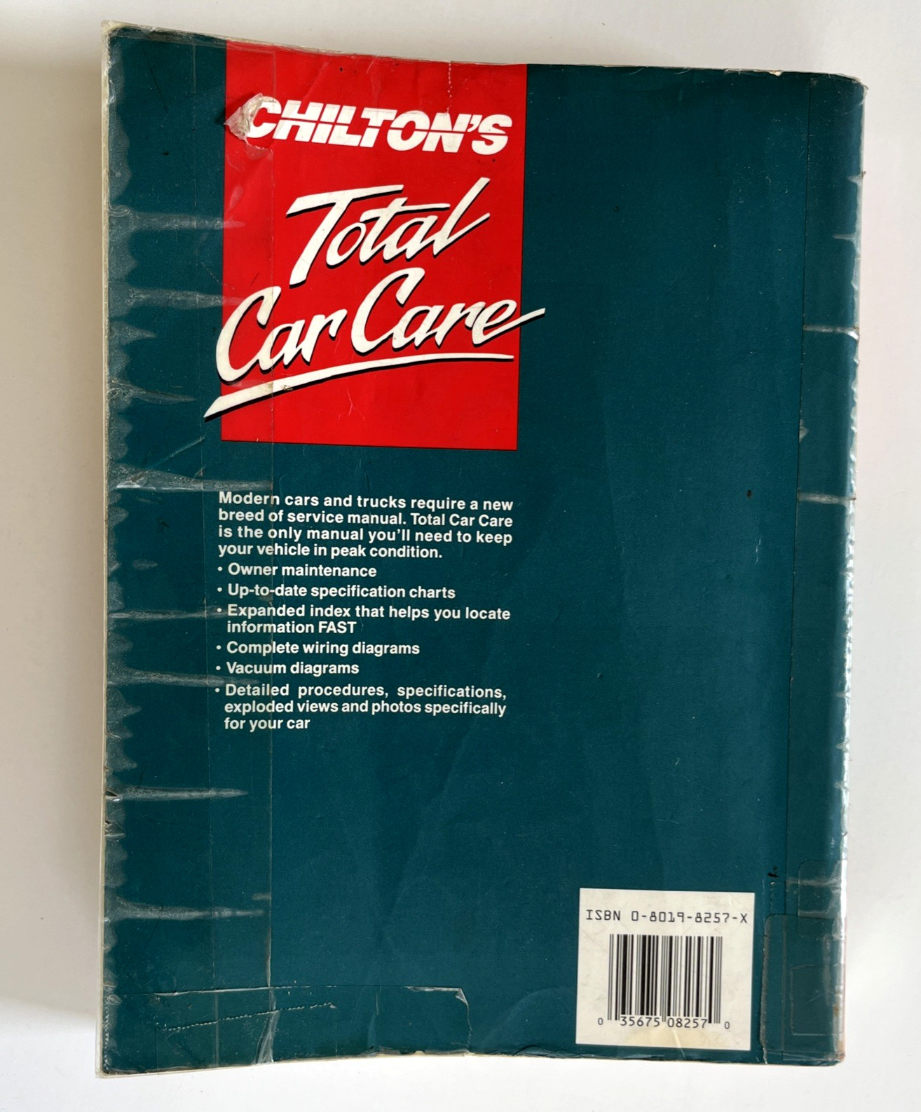 Chilton’s General Motors 1985-922 Repair Manual Pontiac Chilton Grand Am Ex-Lib