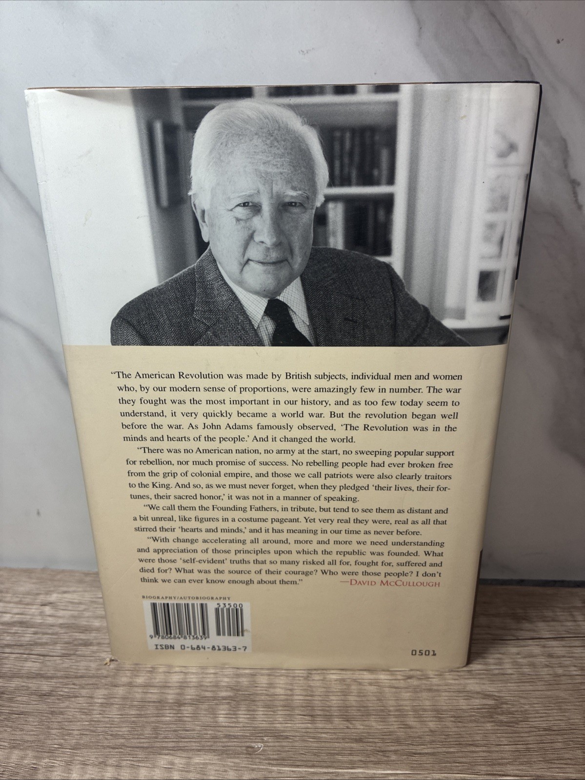 John Adams by David McCullough (2001, Hardcover)