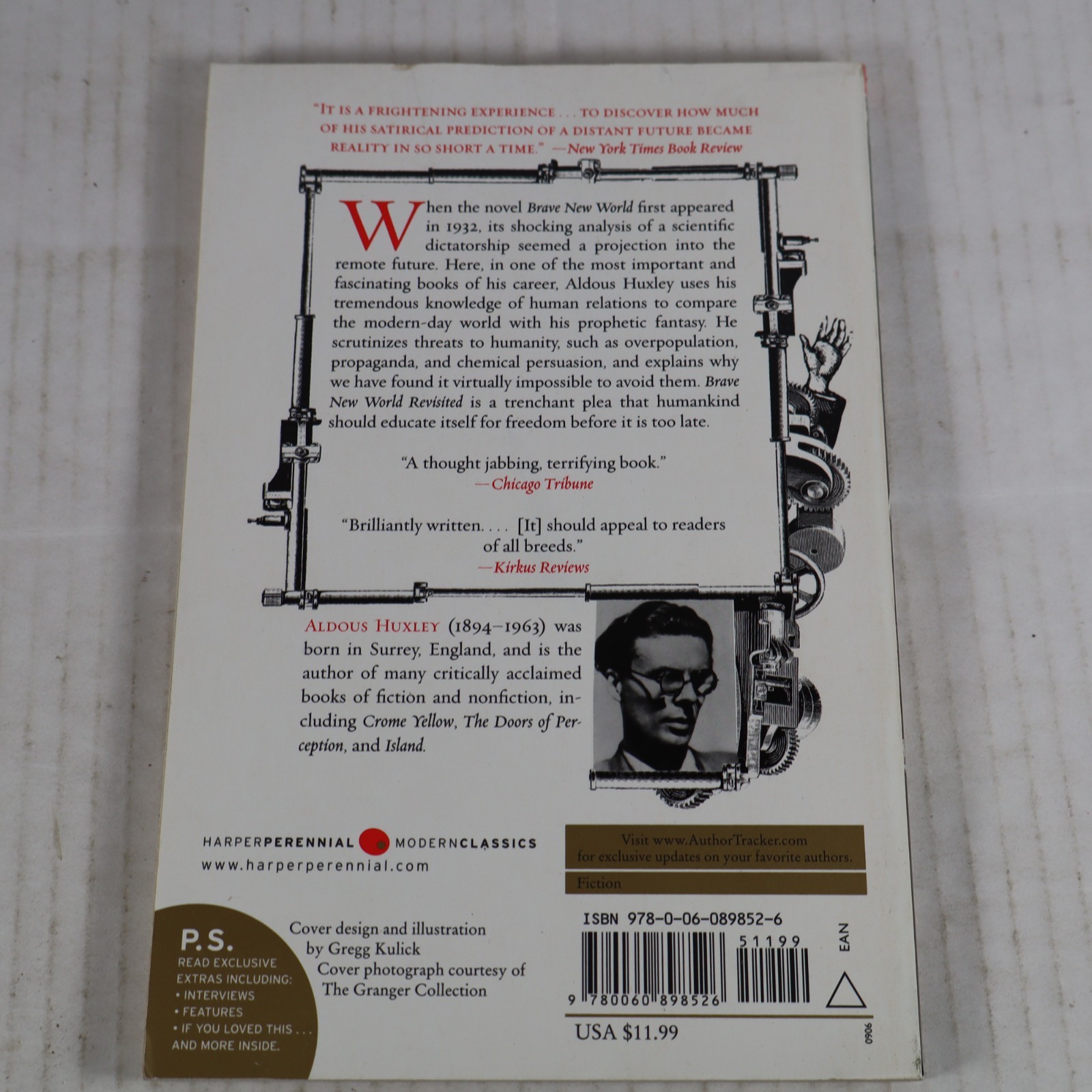 Brave New World Revisited – Paperback By Huxley, Aldous – GOOD