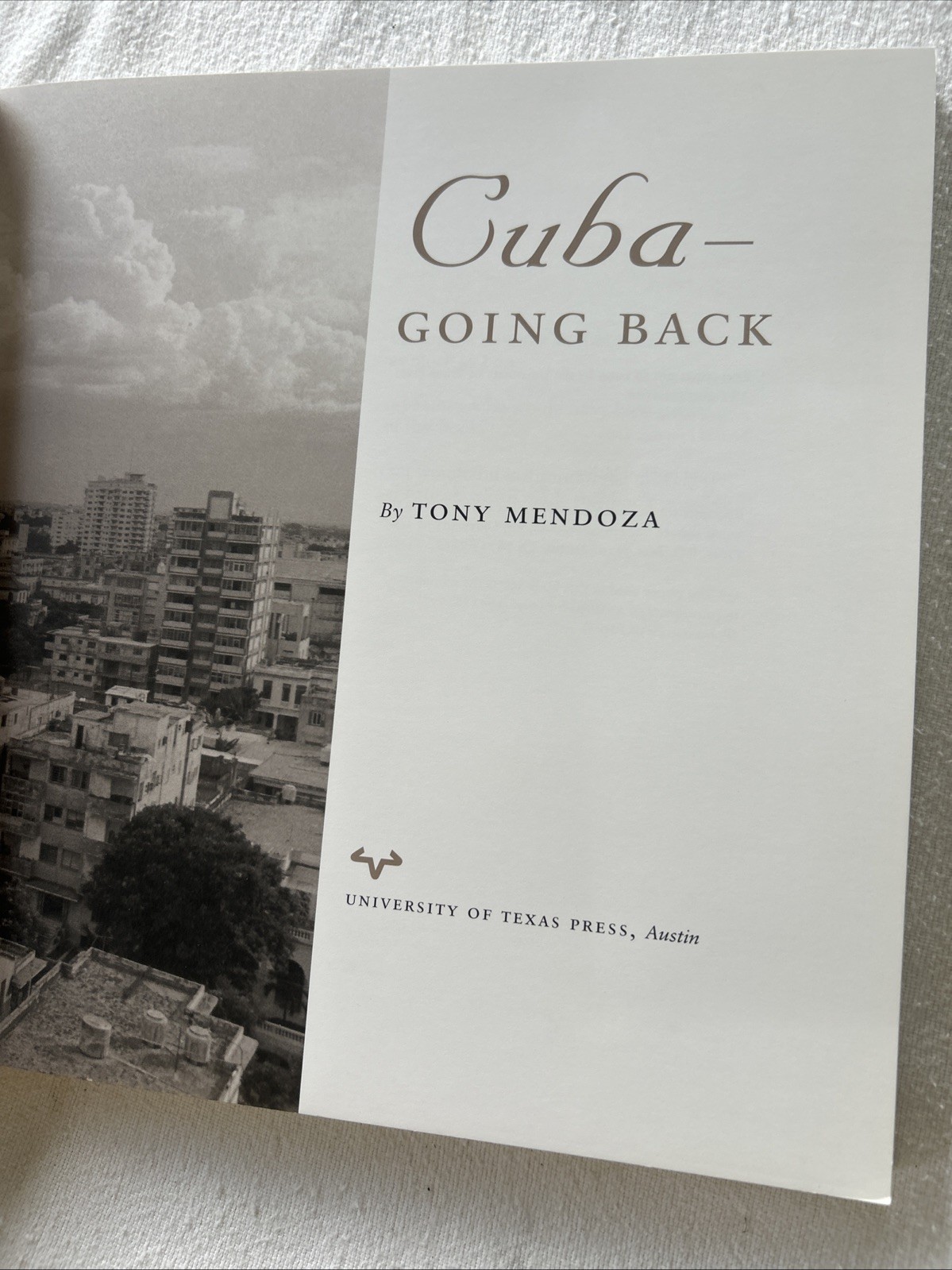 CUBA–GOING BACK By Tony Mendoza S1