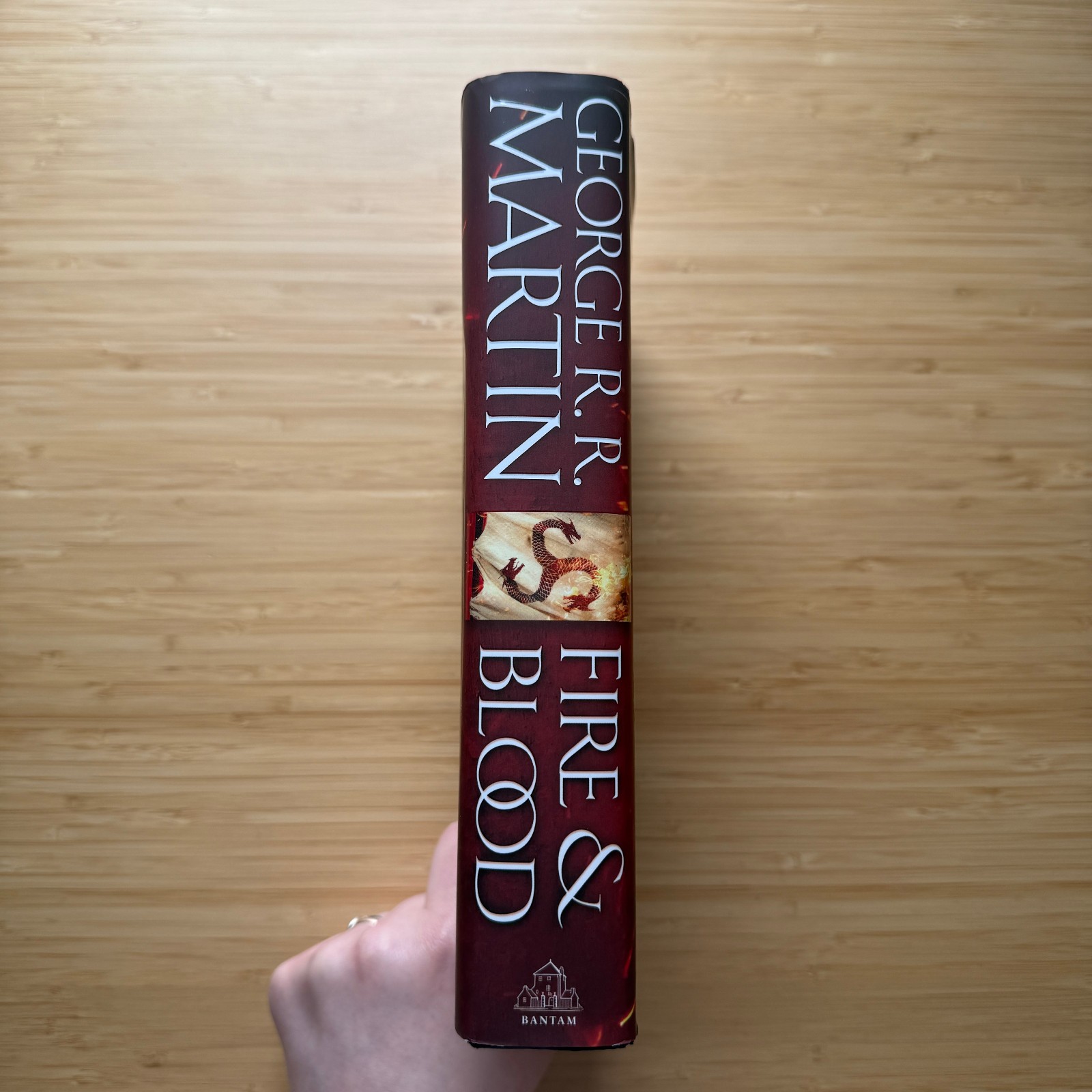 SIGNED Fire and Blood George R.R. Martin Targaryen Hardcover Illustrated NEW
