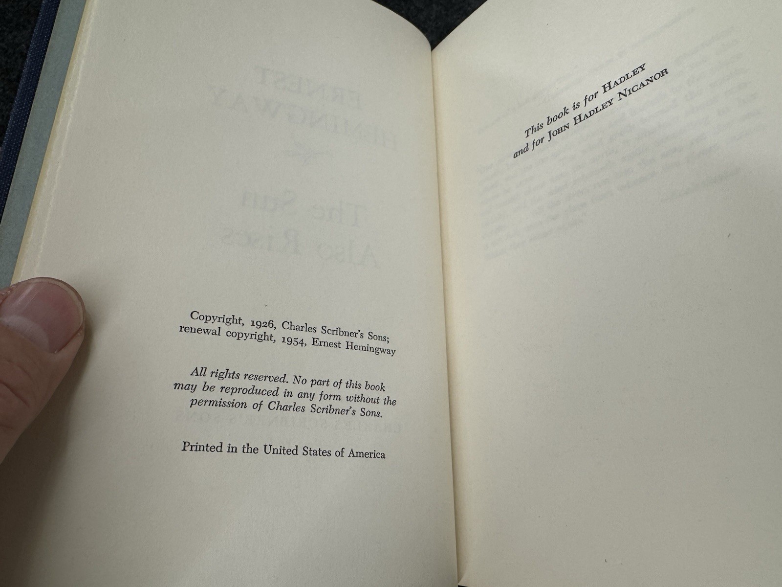 3 Book Set ERNEST HEMINGWAY Hardcover Scribners Farewell To Arms For Whom Bell +