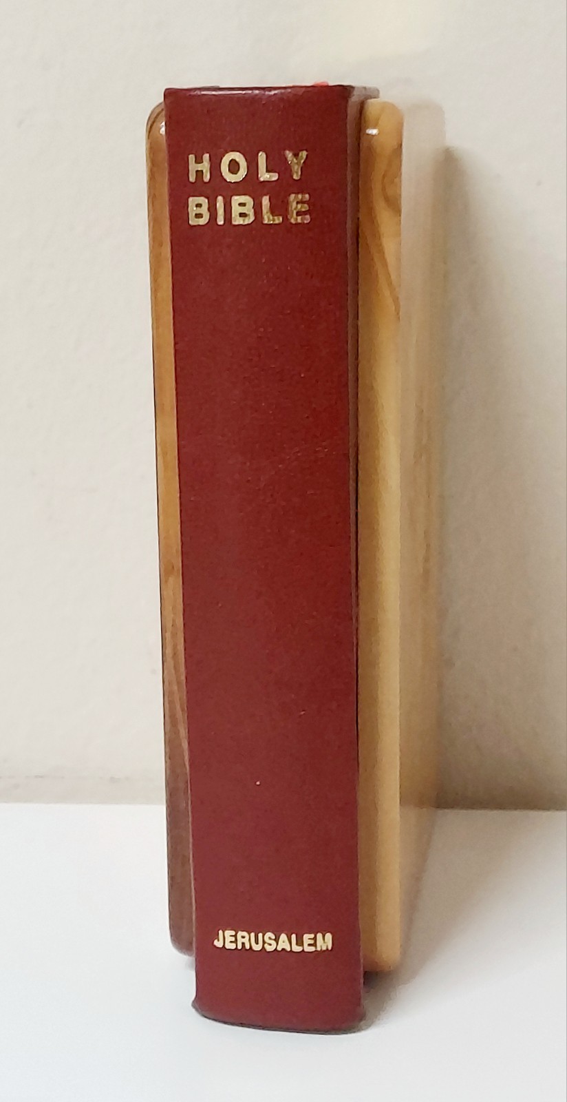 NEW! Vintage Leather Trinity Broadcasting Network TBN Mrinita Bethlehem Bible