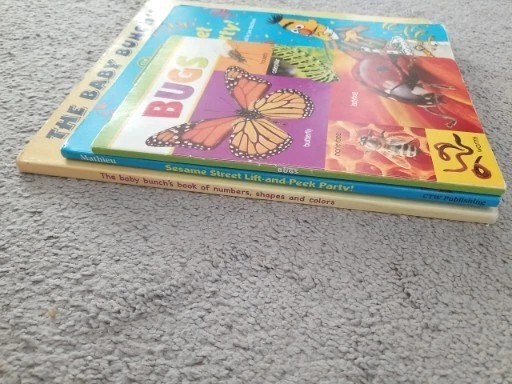 Lot of 3 Large Board Books for Children’s/ Toddler Babies/Preschool/Daycare