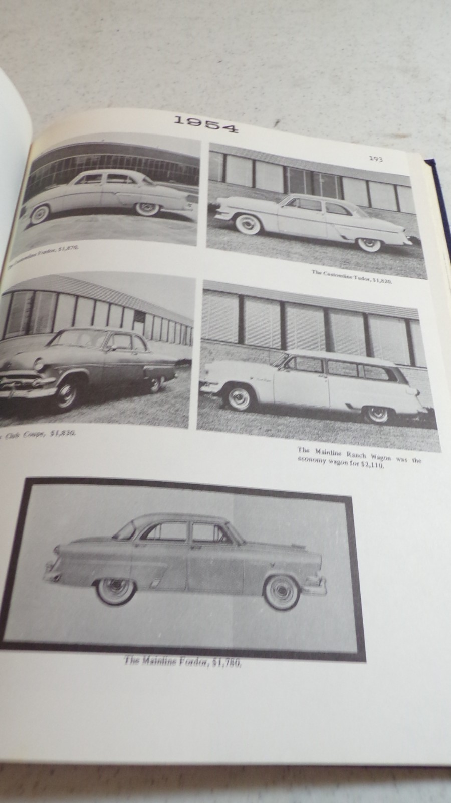 1971 ILLUSTRATED HISTORY OF FORD 1903-1970 – FORD MOTOR COMPANY – HB by DAMMANN