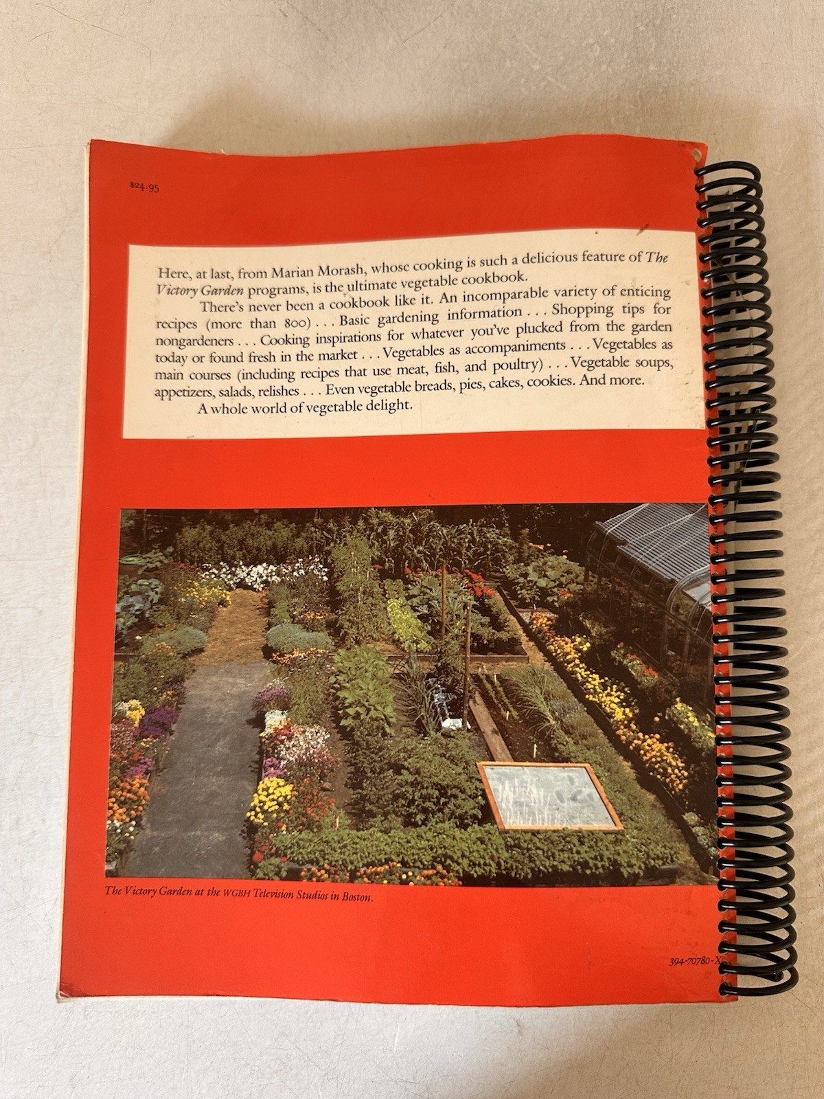 The Victory Garden Cookbook, Morash, Marian Spiral