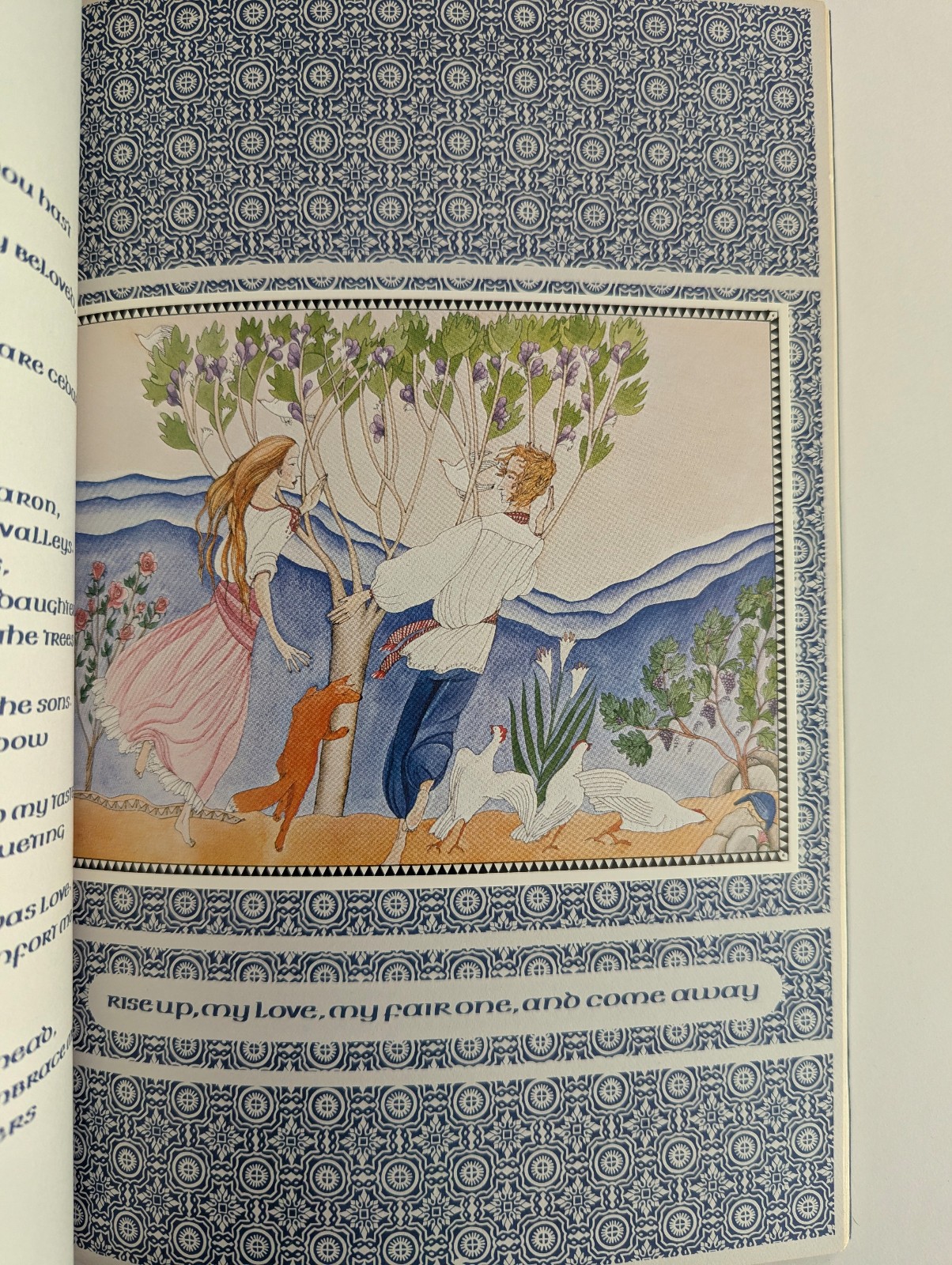 The Song of Songs Which is Solomon’s illustrated by Katie Thamer, calligraphy