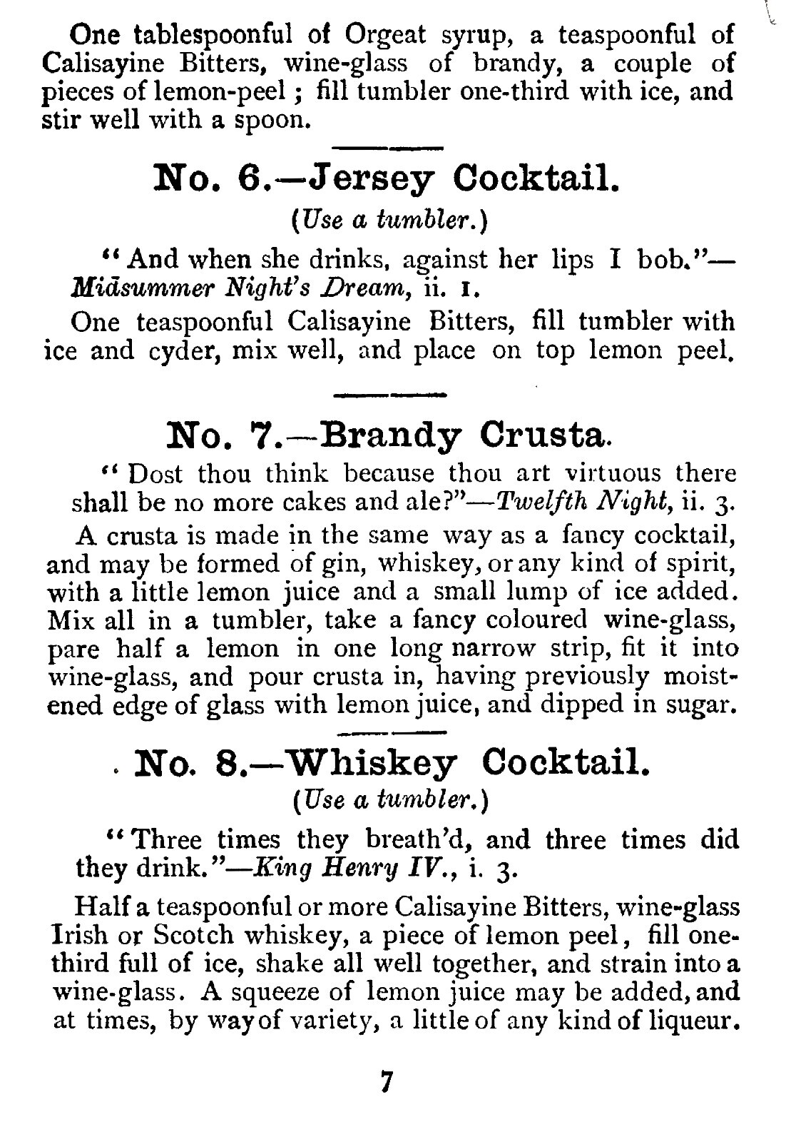 Drinks And How To Make Them „1880“ 32 Pages