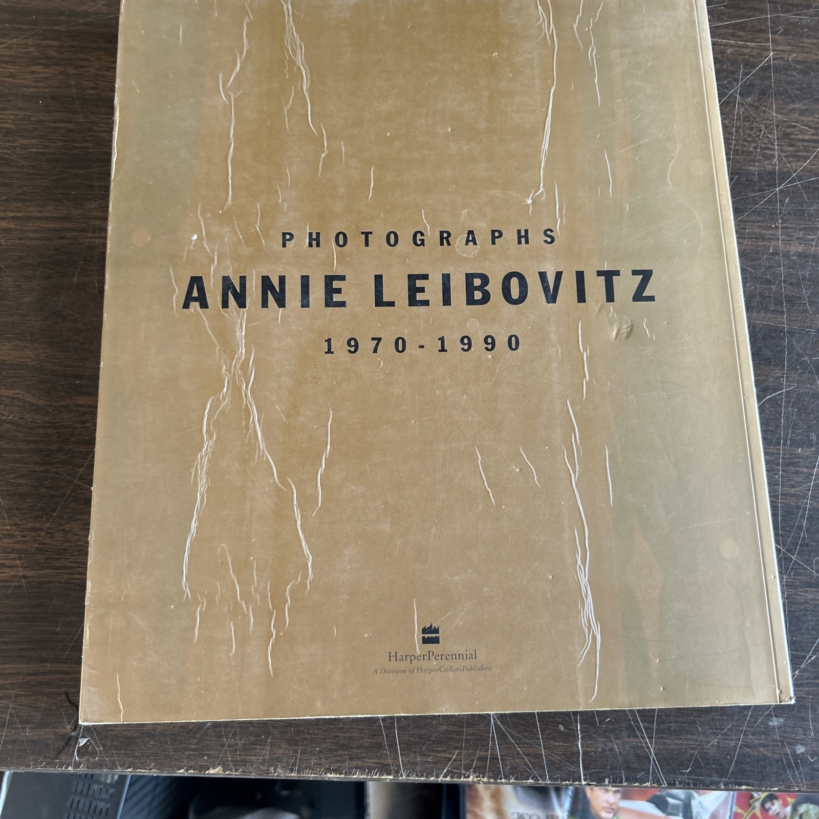 *Rare* Photographs by Annie Leibovitz 1970-1990 paperback Used 1st Edition!