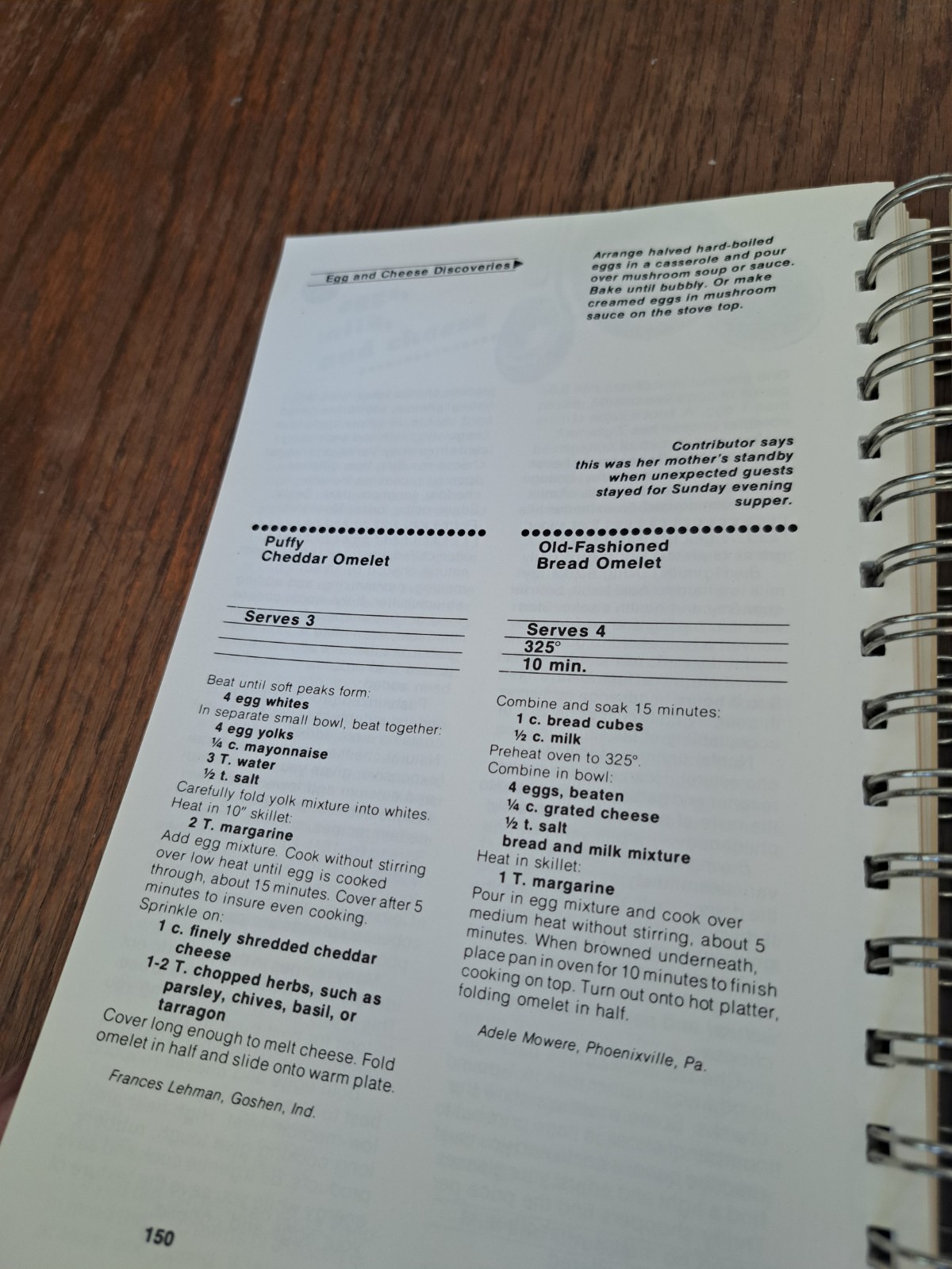 Vintage Mennonite More With Less Cookbook Recipes 1980 Spiral book prepper