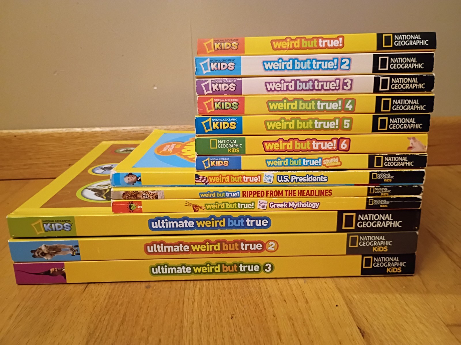National Geographic Weird but True Book Lot
