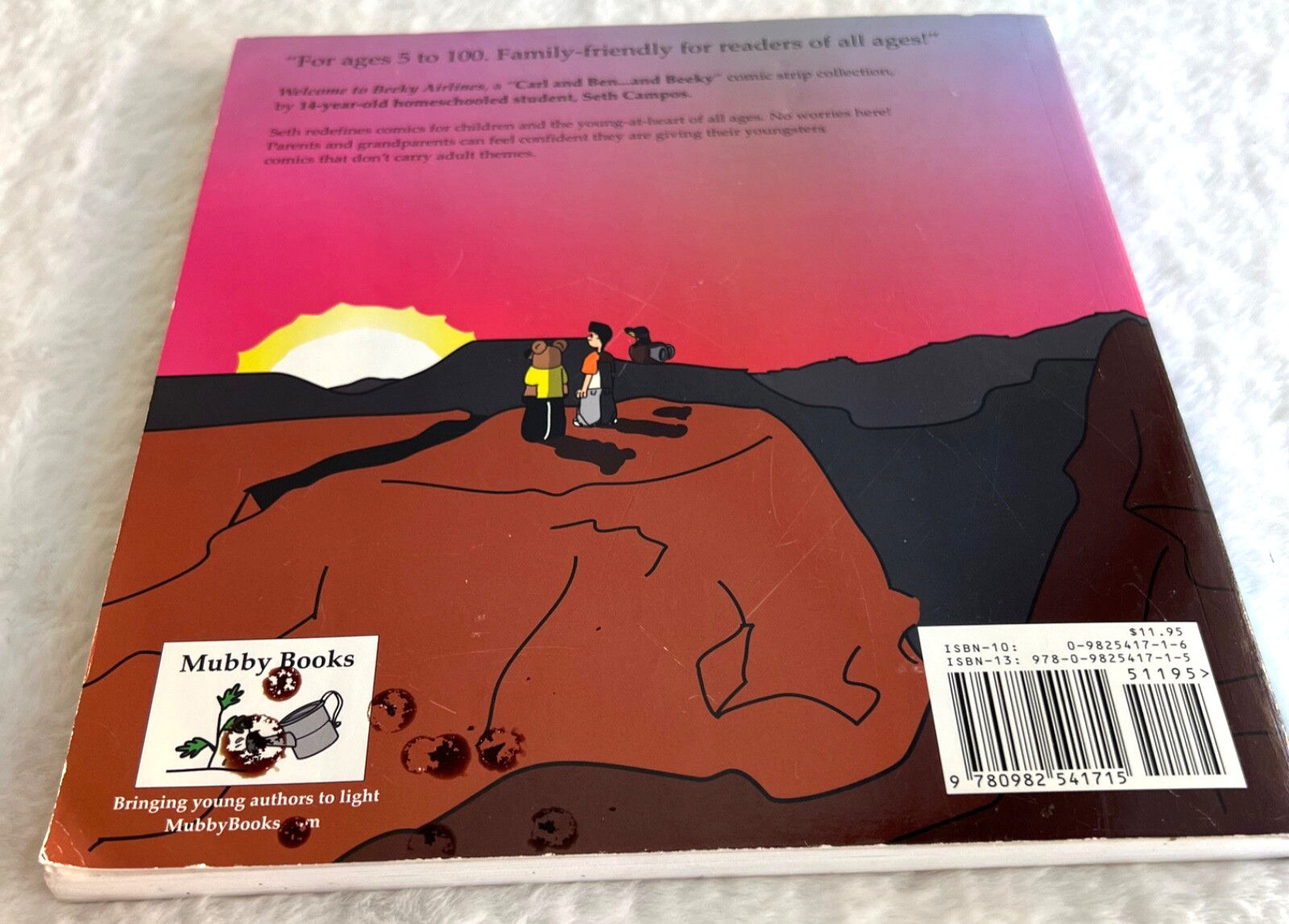 Welcome to Beeky Airlines SIGNED INSCRIBED 1st Edition Softcover Seth Campos