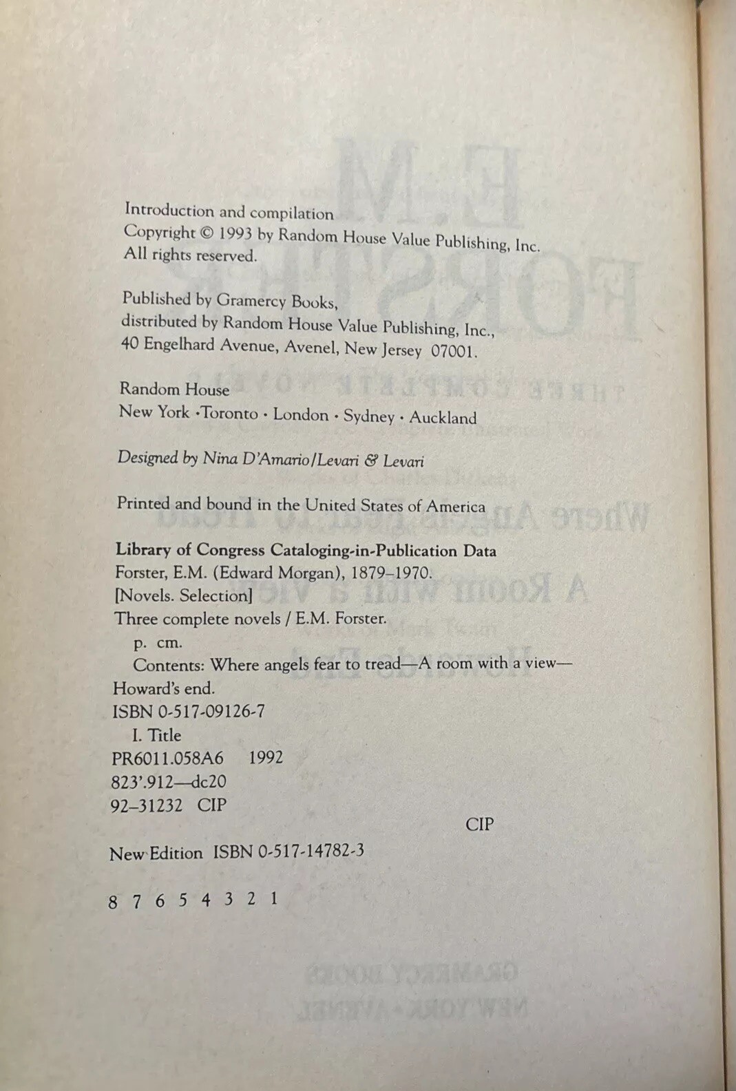 E. M. Forster: The Complete Novels Hardcover E. M. Forster (1993, Faux Leather)