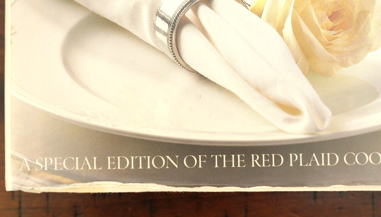 Better Homes & Gardens NEW COOKBOOK BRIDAL EDITION Cook Book Hardcover Red Plaid