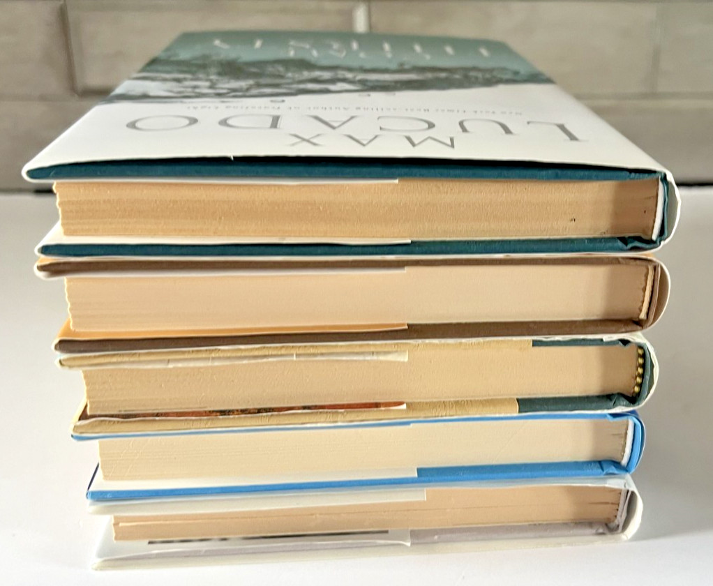 Max Lucado Lot Of 5 HC Books: Nails-Fearless-Thirsty-Traveling Light-Common Life