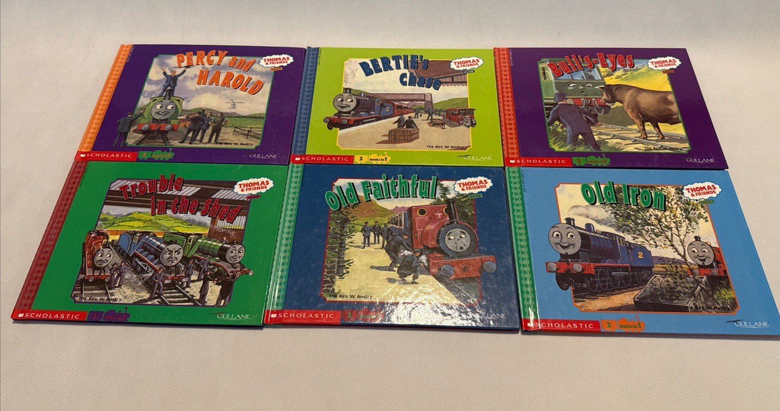 Thomas & Friends Club 2 Books In 1 Lot 23 Hardcover Stories Percy Harold Bertie