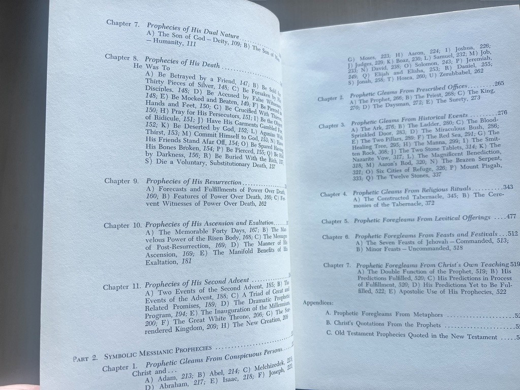 All The Messianic Prophecies Of The Bible Herbert Lockyer Zondervan 1977 HC