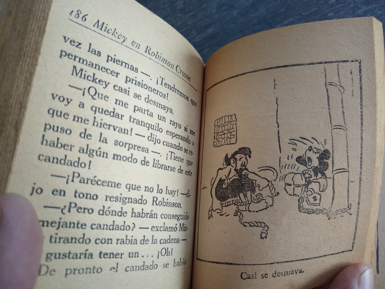Mickey Mouse & Robinson Crusoe Pequeños Grandes Libros Little Big Books
