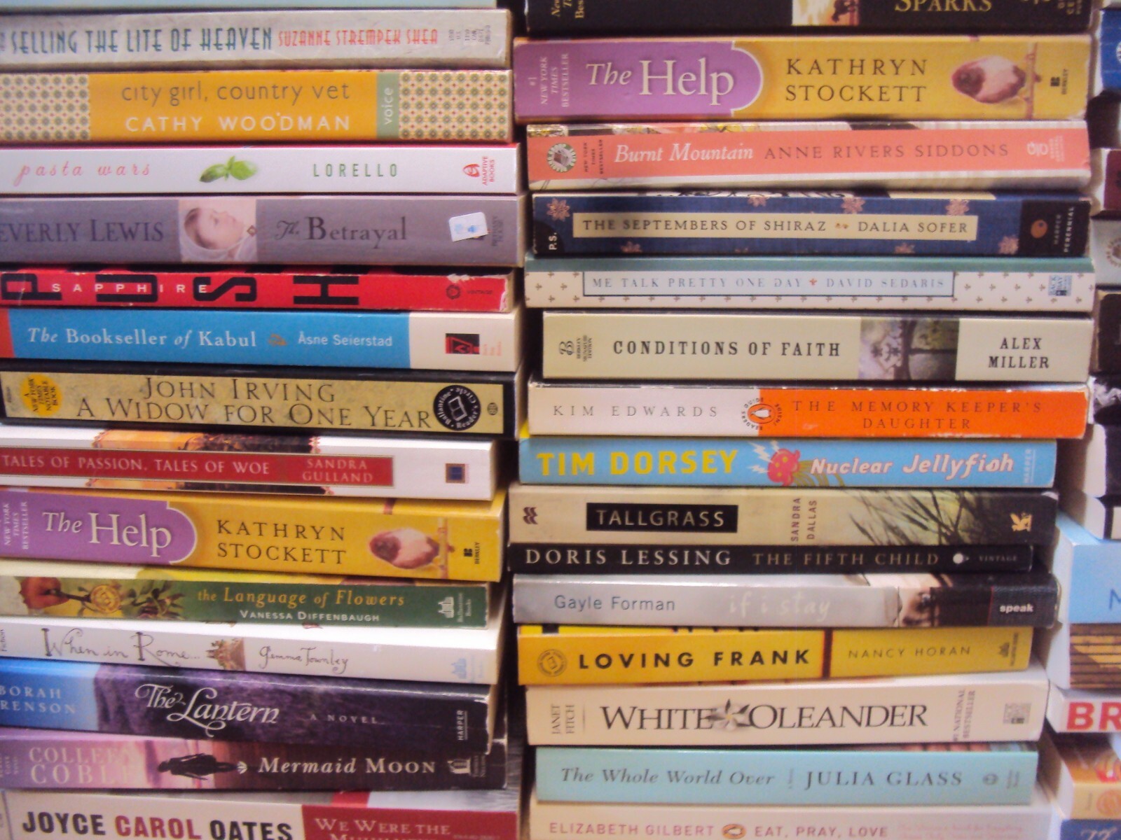 RANDOM MIX Lot 10-LBS Large Trade Size Paperback Fiction Literature All category