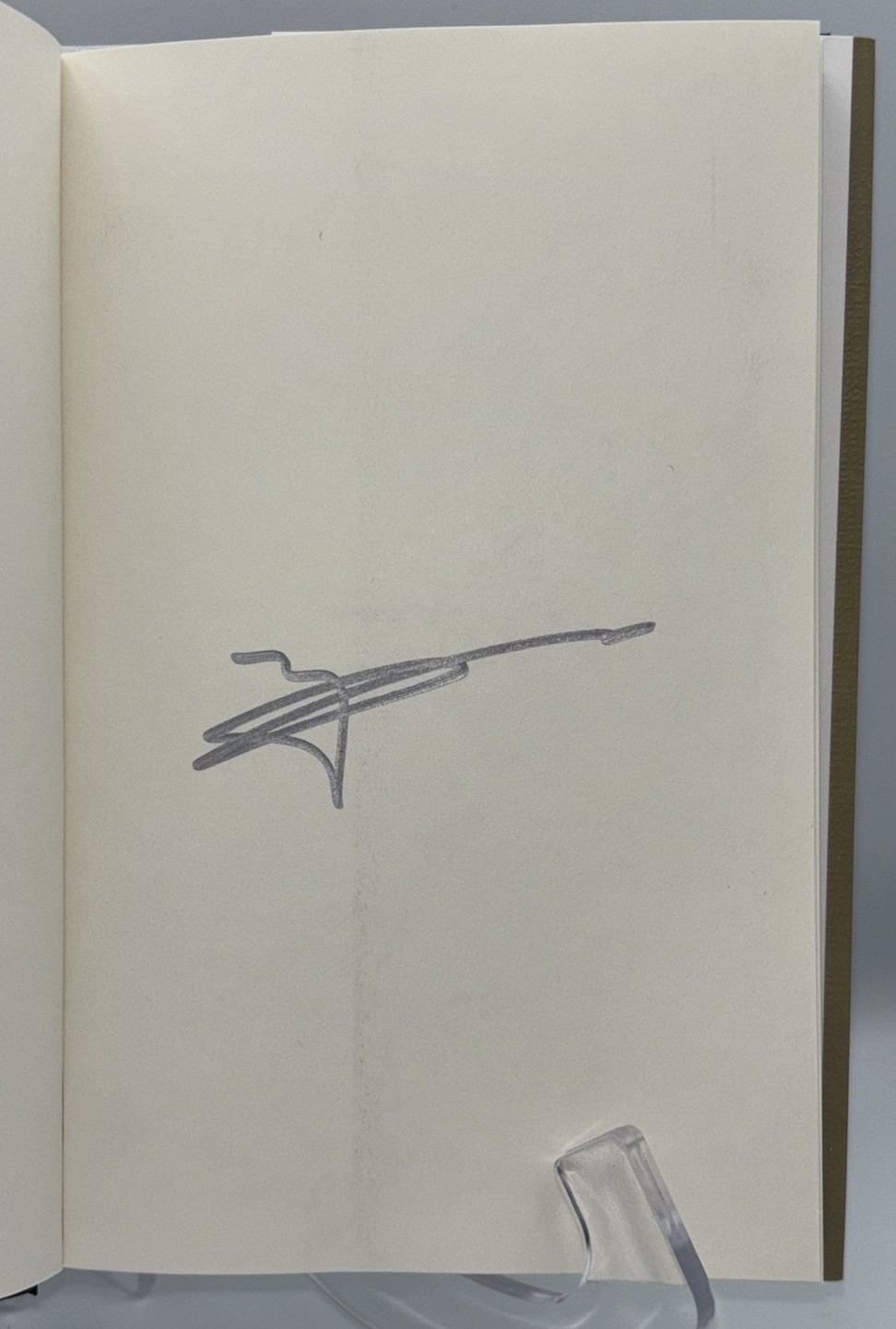 MATTHEW MCCONAUGHEY SIGNED BOOK POEMS PRAYERS 1ST EDITION 1ST PRINT AUTOGRAPH #3