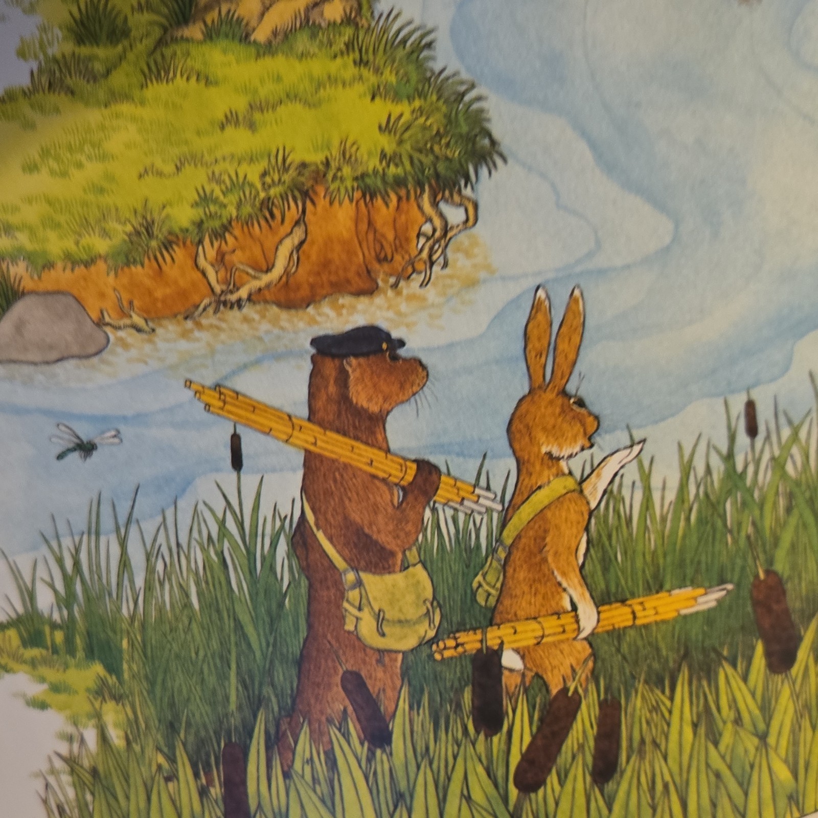 RARE The Country Life of J.B. Rabbit Doris Susan Smith Hardcover 1983 Children