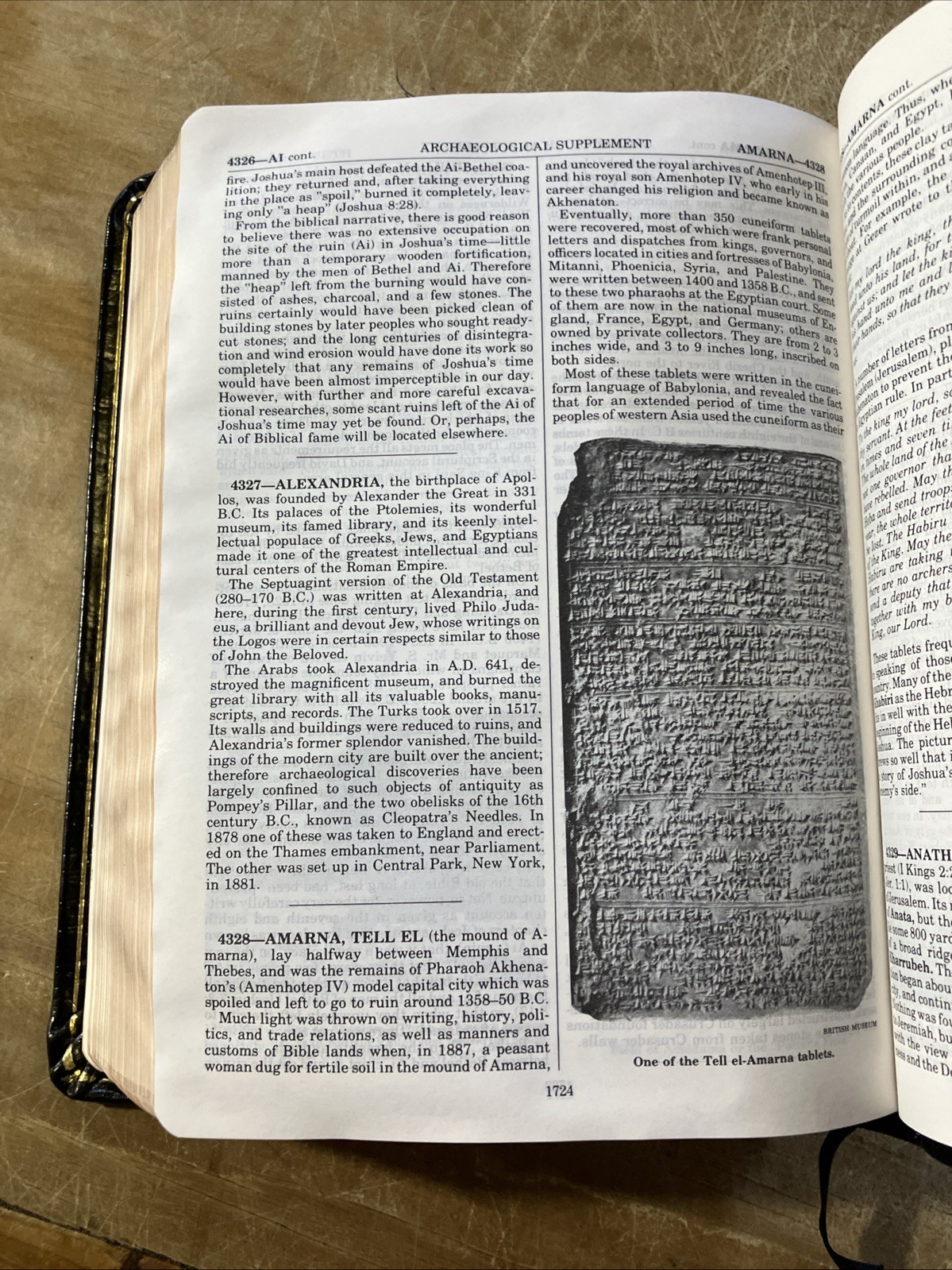 Rare 1988 Kirkbride Thompson Chain-Reference Bible KJV Handy Sz Genuine Leather