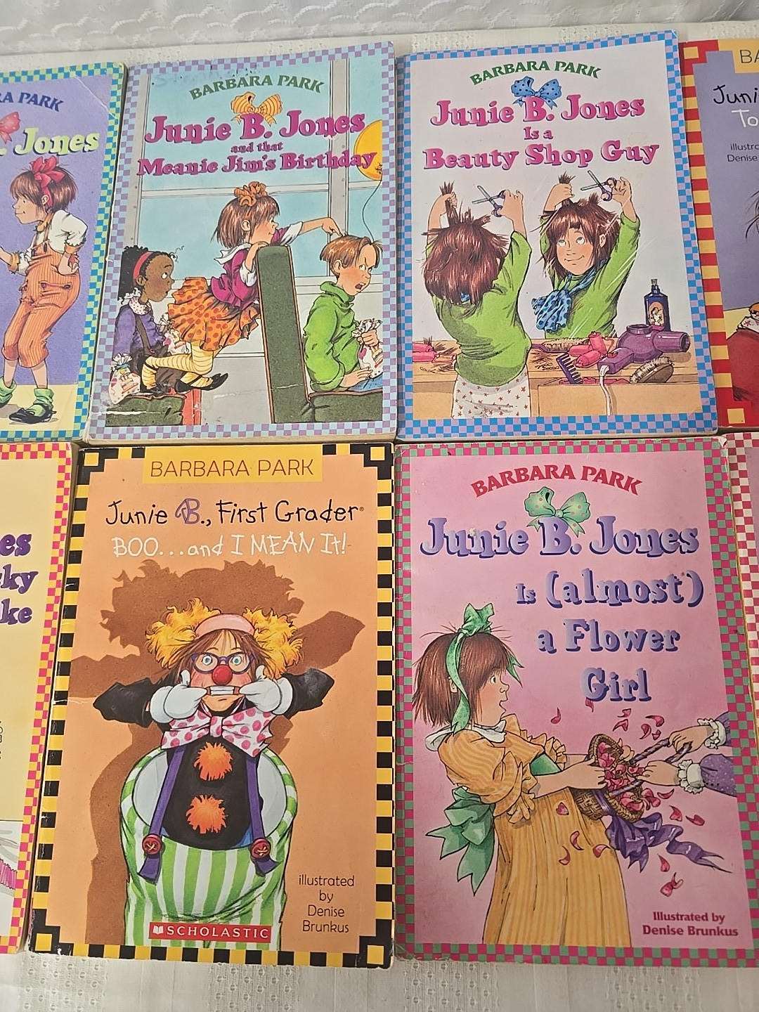 Lot Of 14 JUNIE B JONES Chapter Books By Barbara Park Ages 6-9