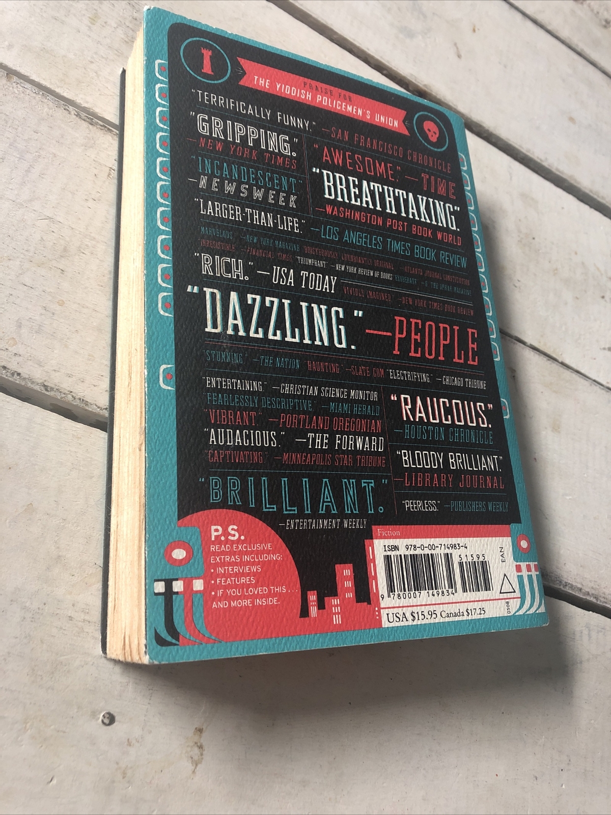 The Yiddish Policemen’s Union : A Novel by Michael Chabon (2008) P. S. Ser.ies