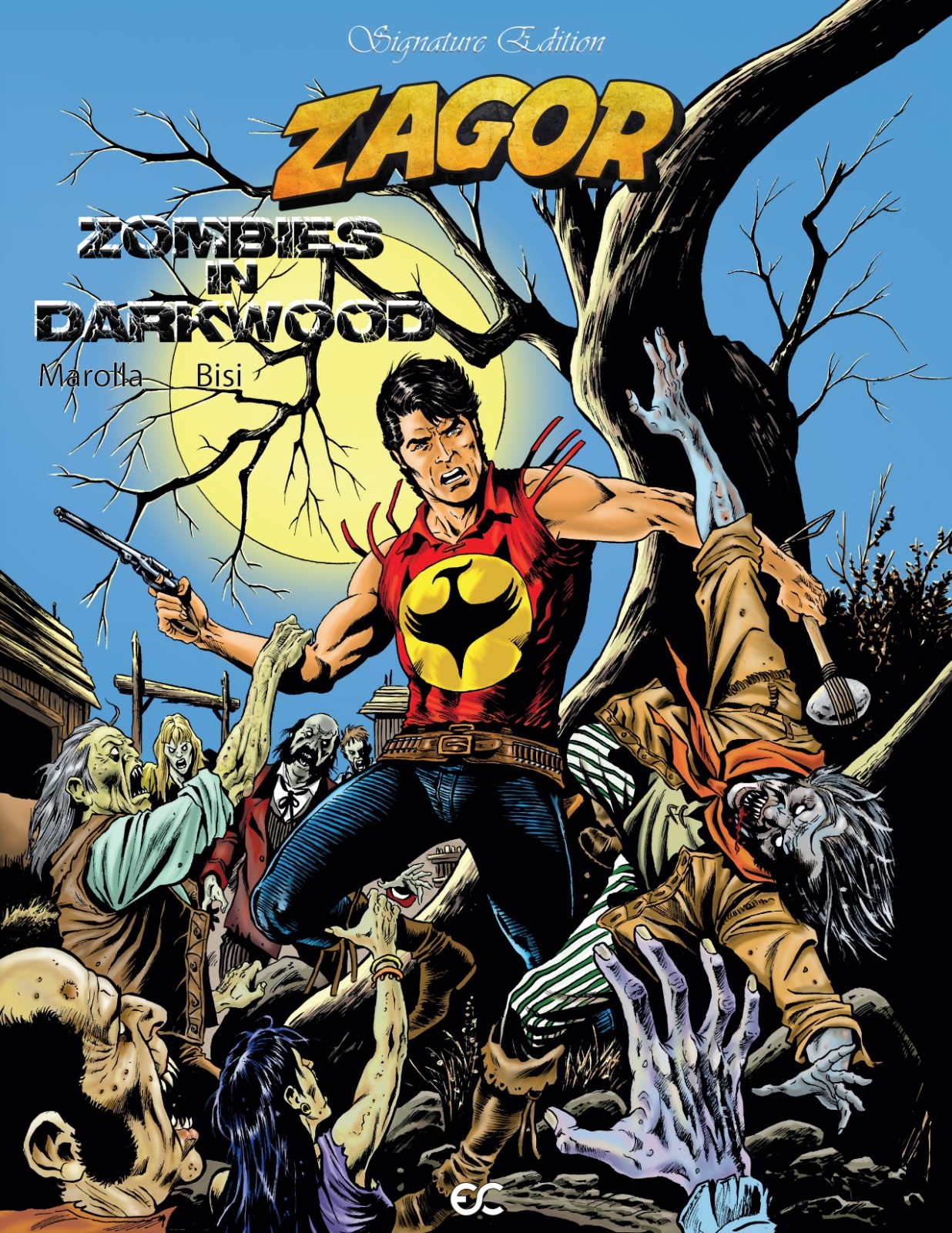 Zagor: Zombies in Darkwood (2025 Hardcover), Marolla, Bisi