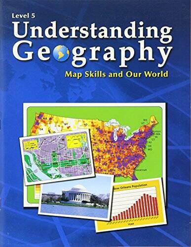 Understanding Geography, Map Skills and Our World, Level 5 (Understa – VERY GOOD