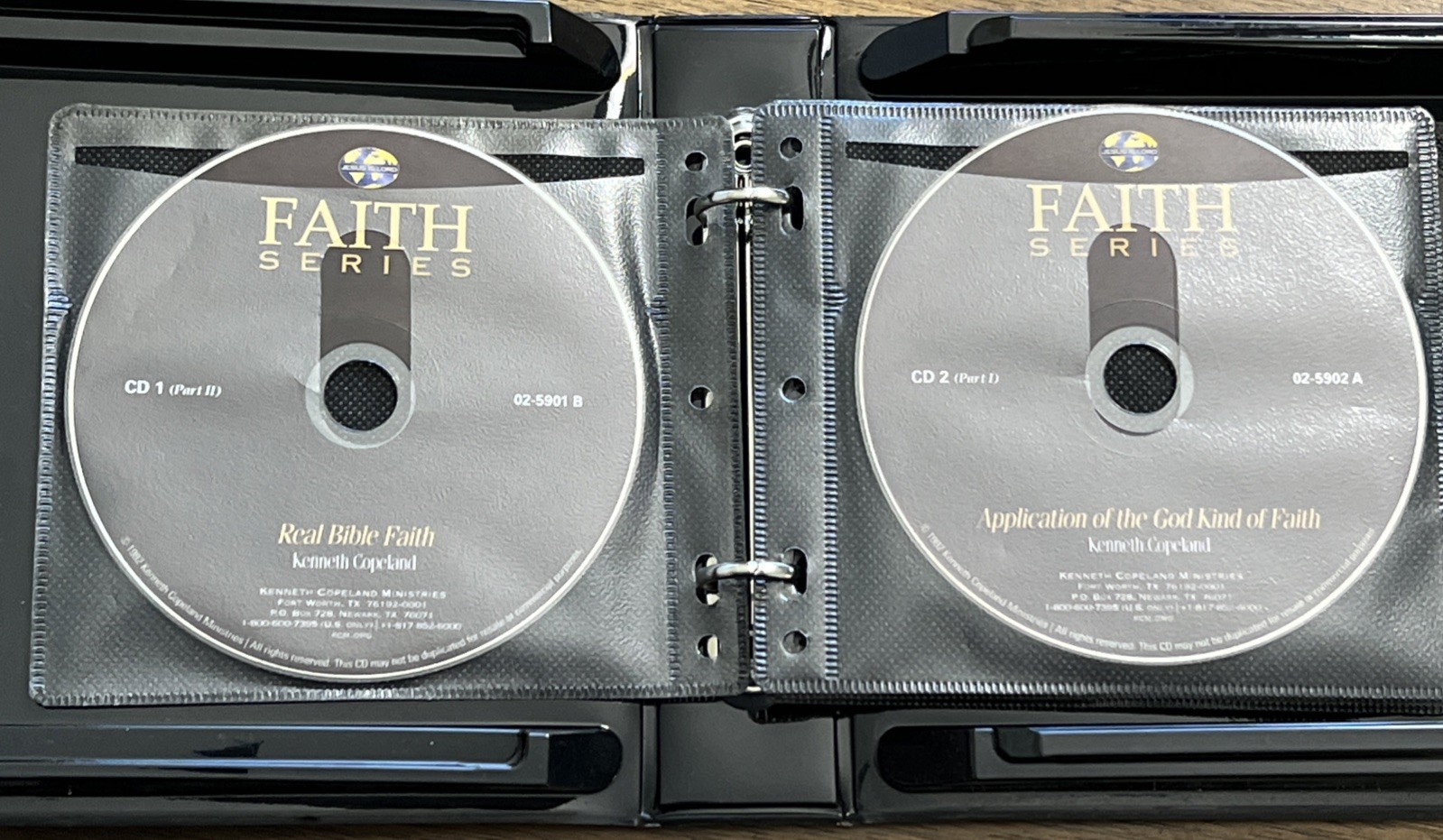 Kenneth Copeland Faith Series – 12 Audio CD Audio Book Foundation Basic Series 4
