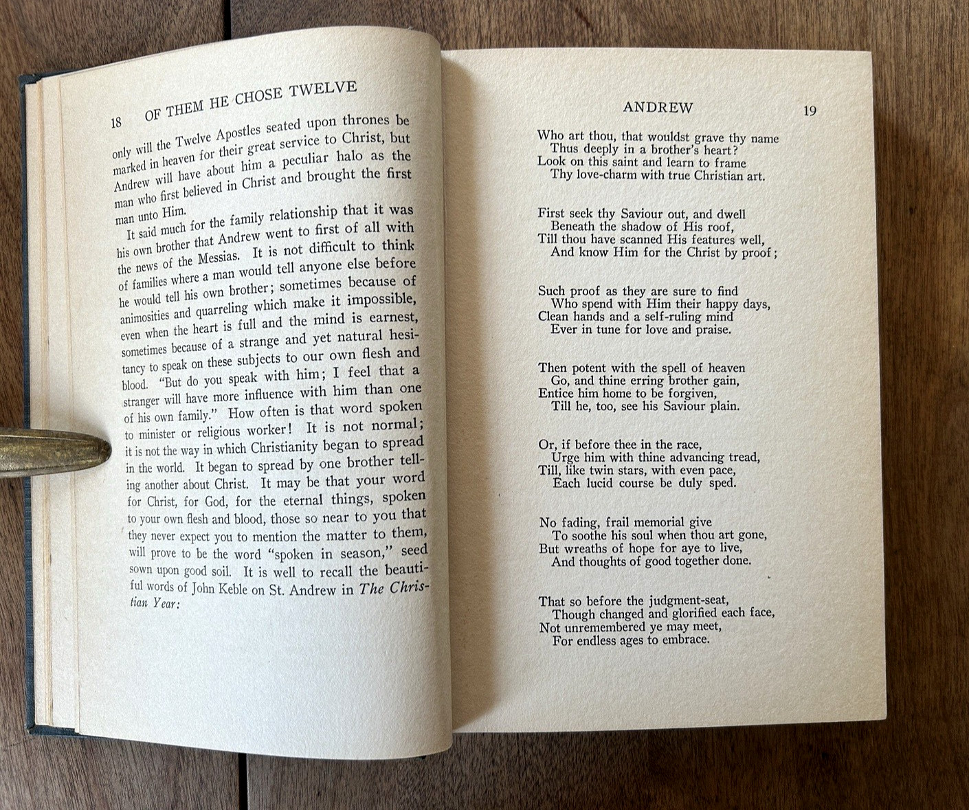 RARE 1929 Of Them He Chose Twelve by CLARENCE EDWARD MACARTNEY