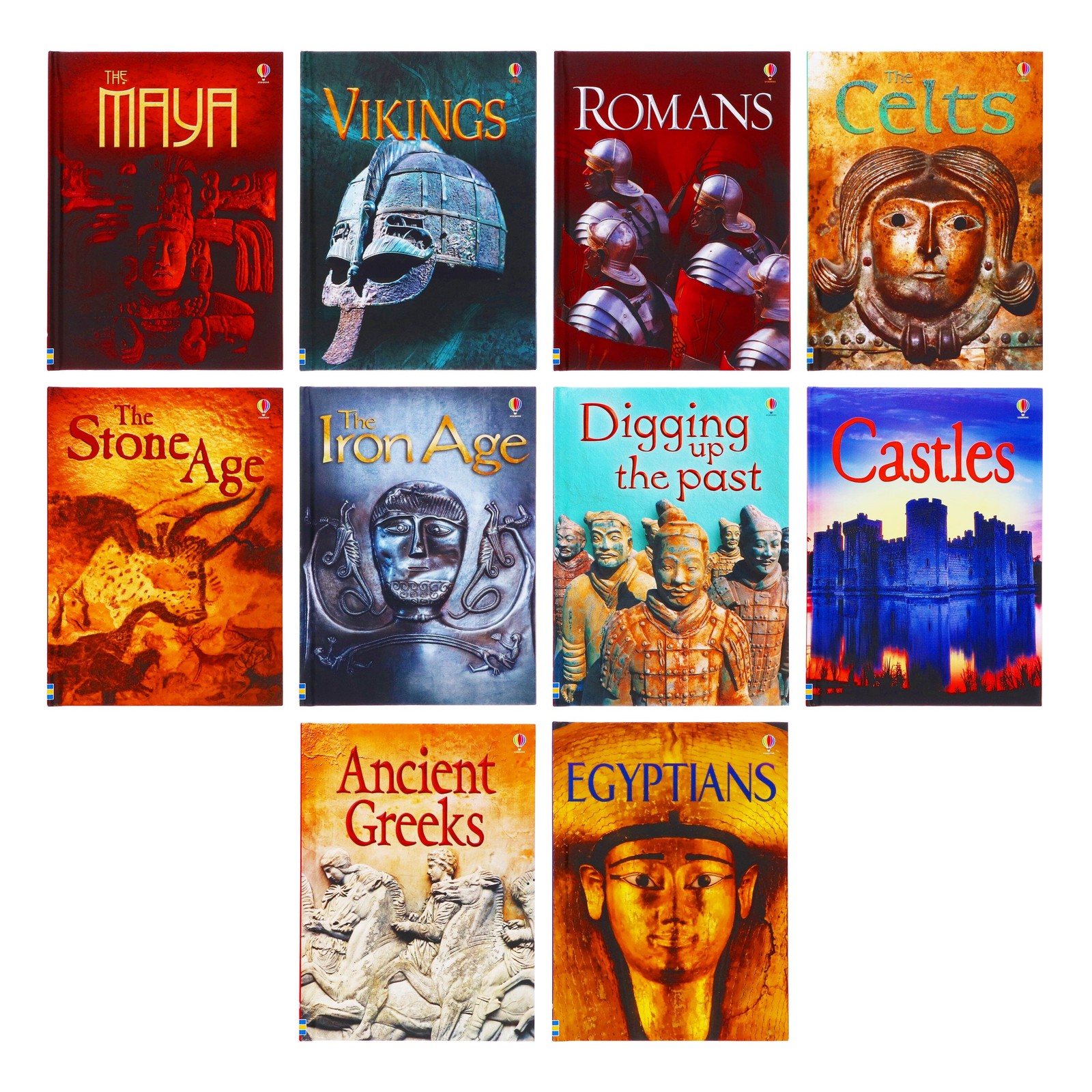 Usborne Beginners History 10 Books Collection Box Set – Ages 4-7 – Hardback