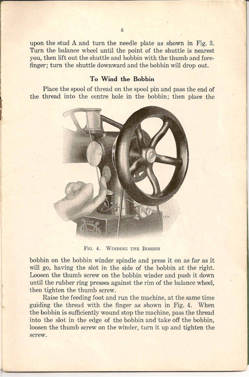 SINGER 29-4 Sewing Machine Manual – LOOP BINDING – TOUGH COVERING – FULL COLOR!
