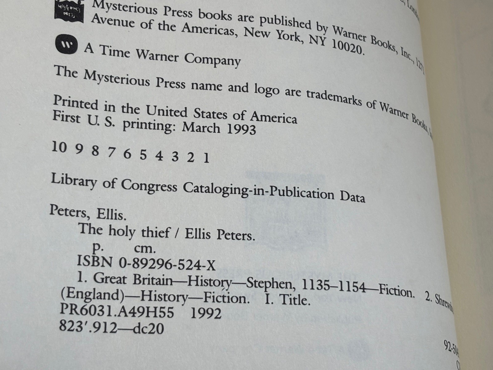 Ellis Peters Brother Cadfael Collection (5) 1st Ed. HC DJ Mysterious Press NEW