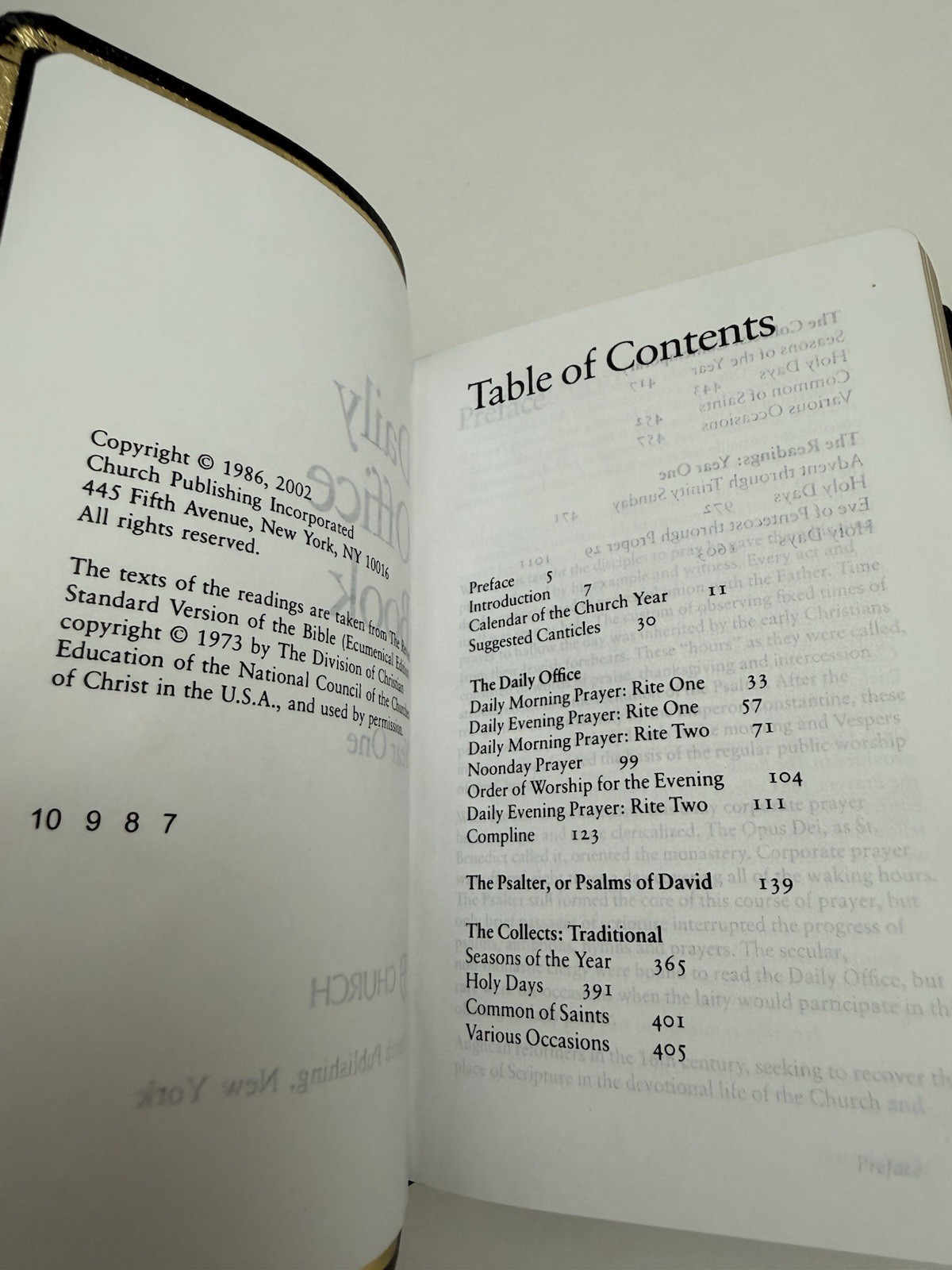Daily Office Book – 2 Volume Set – Year One & Year Two – 2002