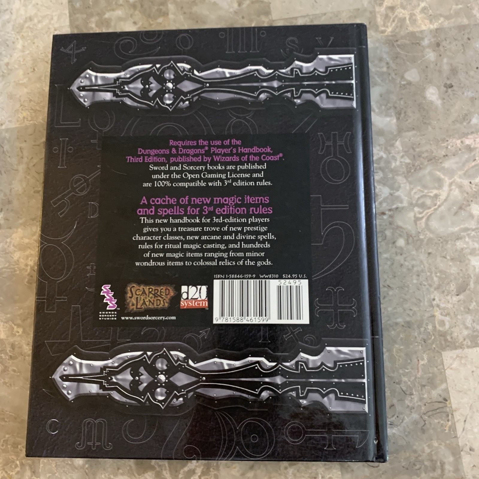 Swords & Sorcery Book Lot The Divine & the Defeated D&D RPG Rulebook Sourcebook!