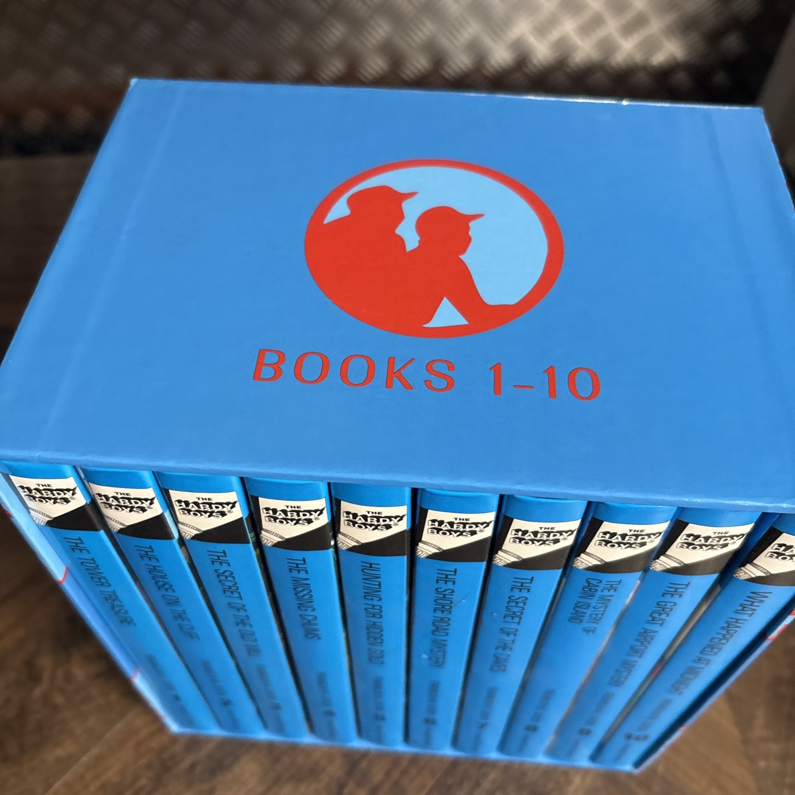 Hardy Boys Books 1-10 The Hardy Boys Mystery Collection Box Set Hardcover