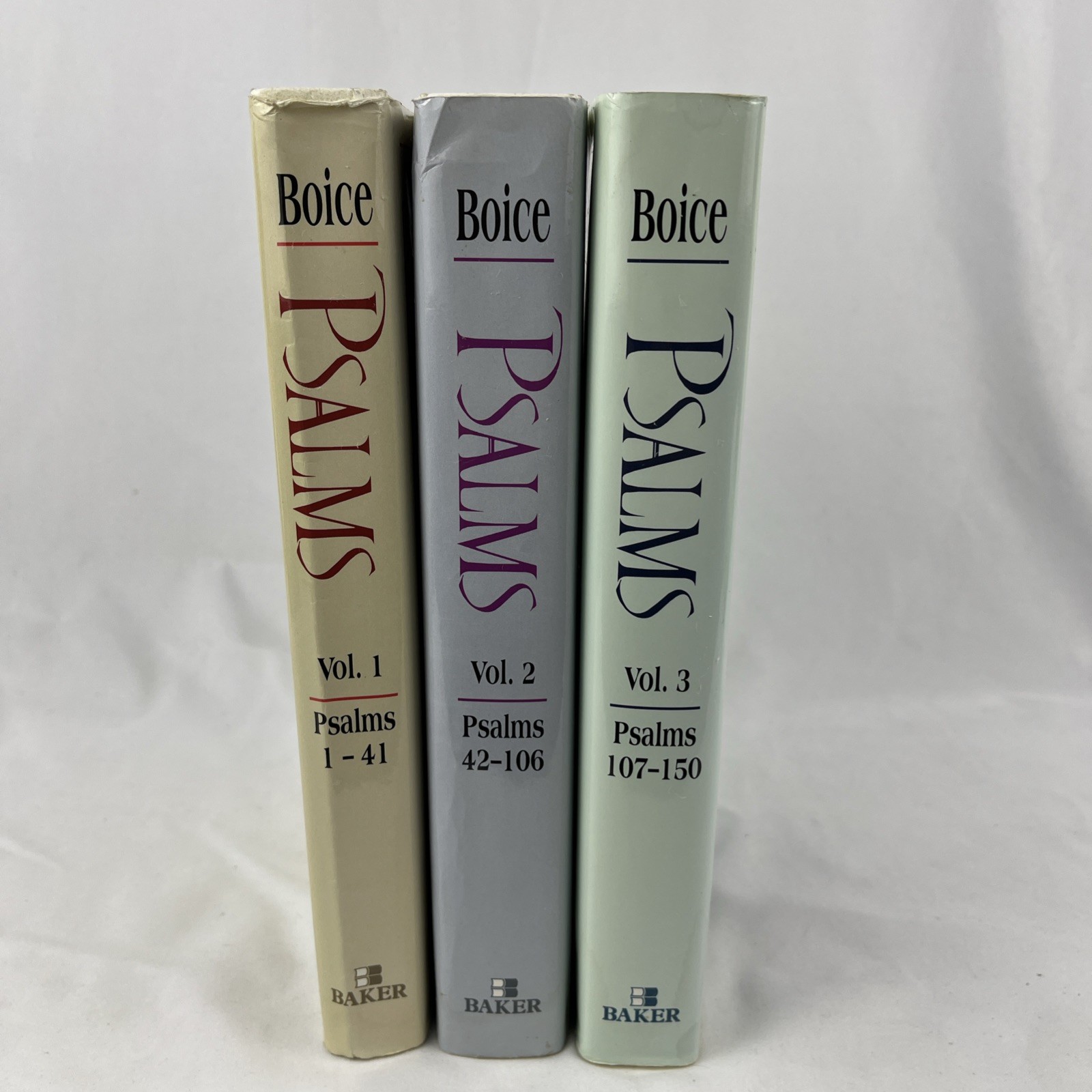 Psalms: An Expositional Commentary (Complete 3 Volume Set)
