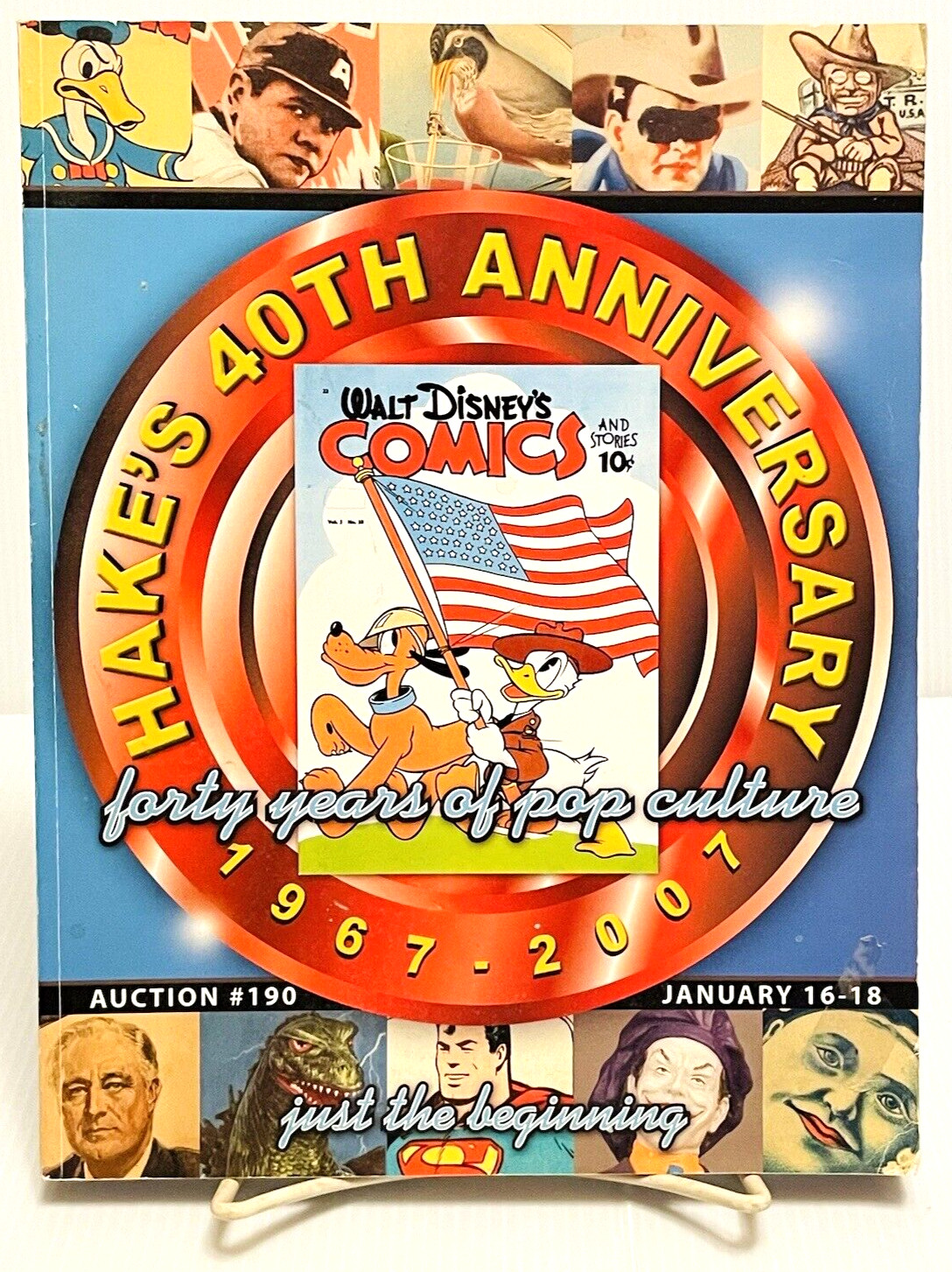 HAKE’S 40th Anniversary 1967-2007 of Pop Culture Just the Beginning 409 clr pgs