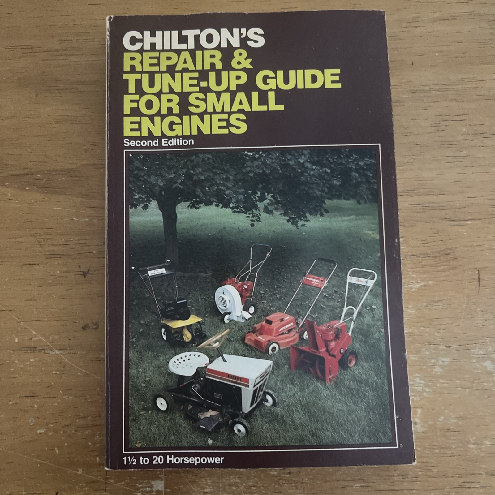 Chilton s Repair and Tune-Up Guide for Small Engines.