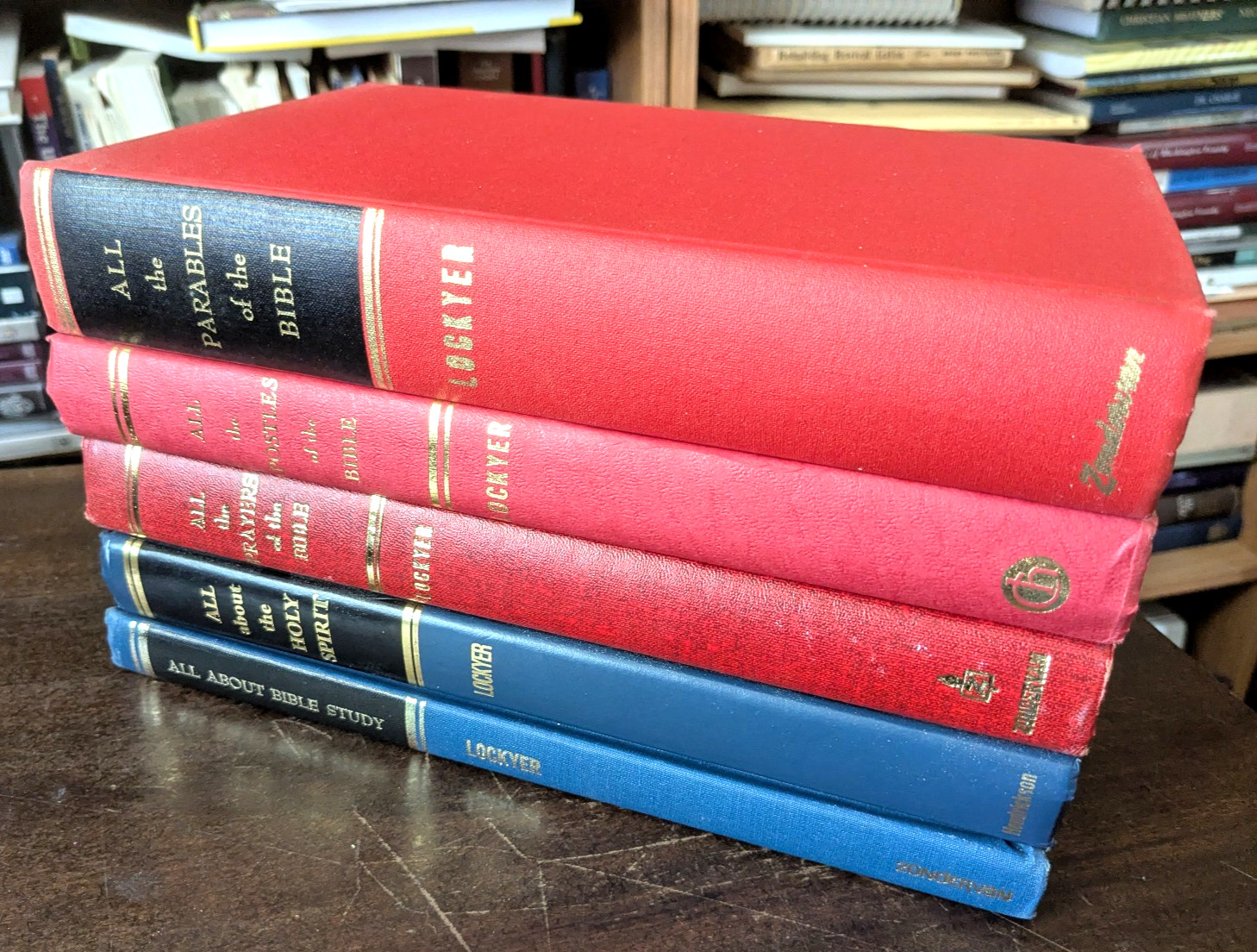 Herbert Lockyer „All“ Series Lot of 5 Hardbacks – FAST SHIPPING
