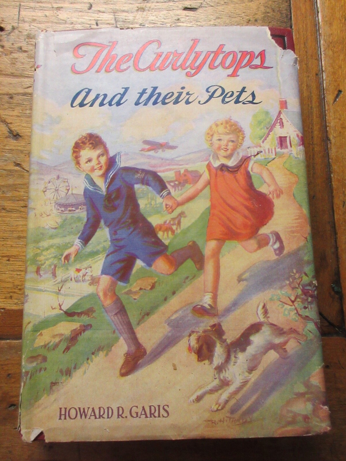 THE CURLYTOPS AND THEIR PETS Dust Jacket DJ 1921