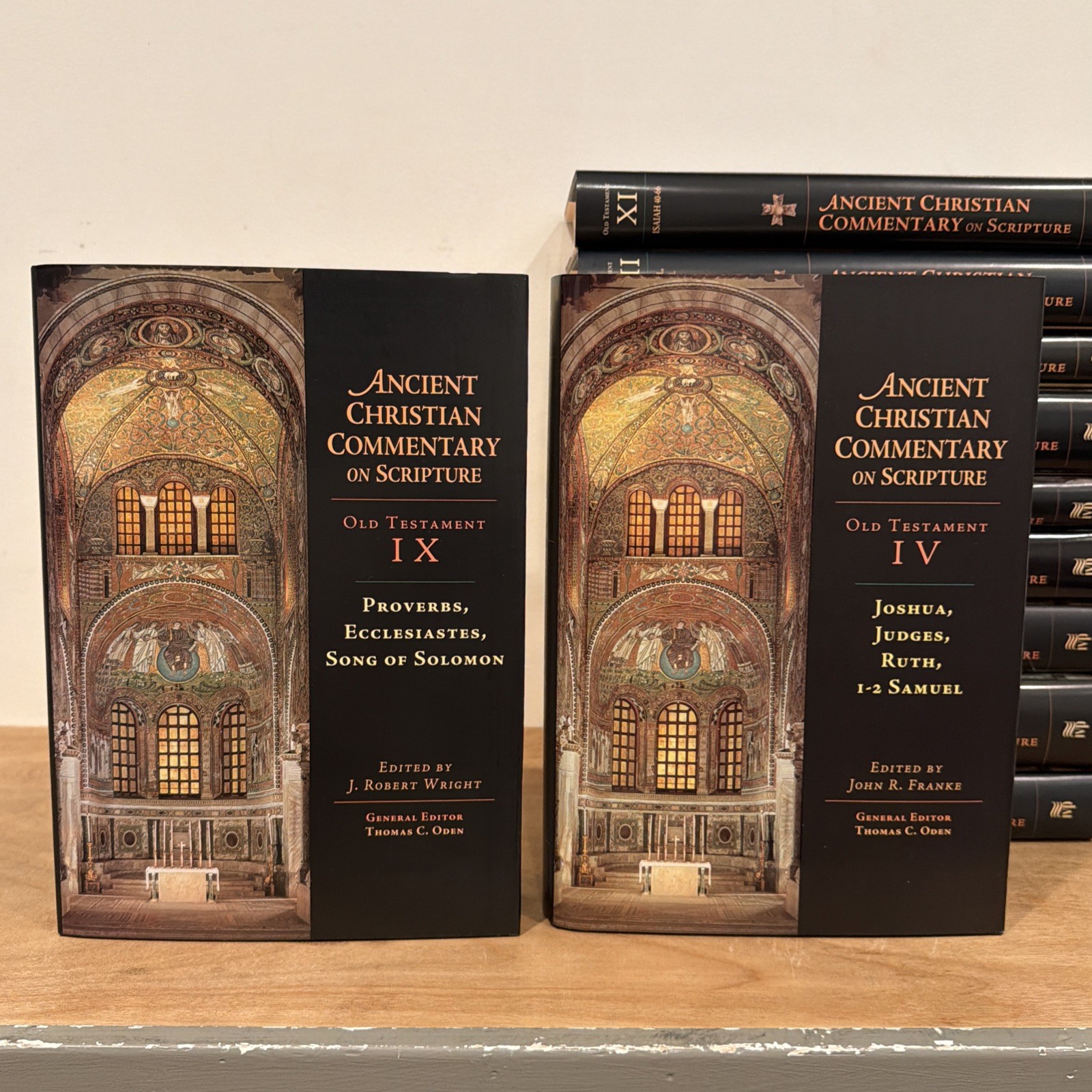The Ancient Christian Commentary on Scripture [29 Volume Set] Hard Cover.