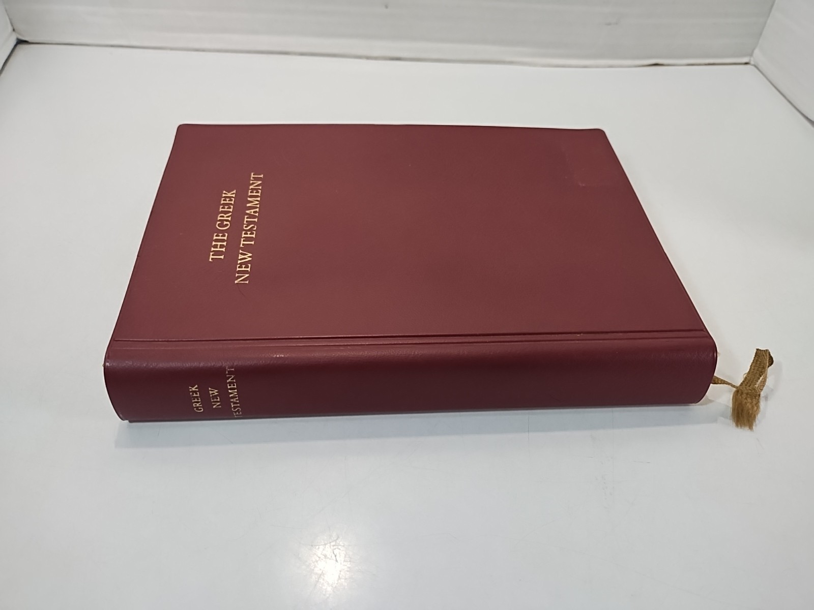 THE GREEK NEW TESTAMENT ~ Vintage 1968 United Bible Societies (Made In Germany)