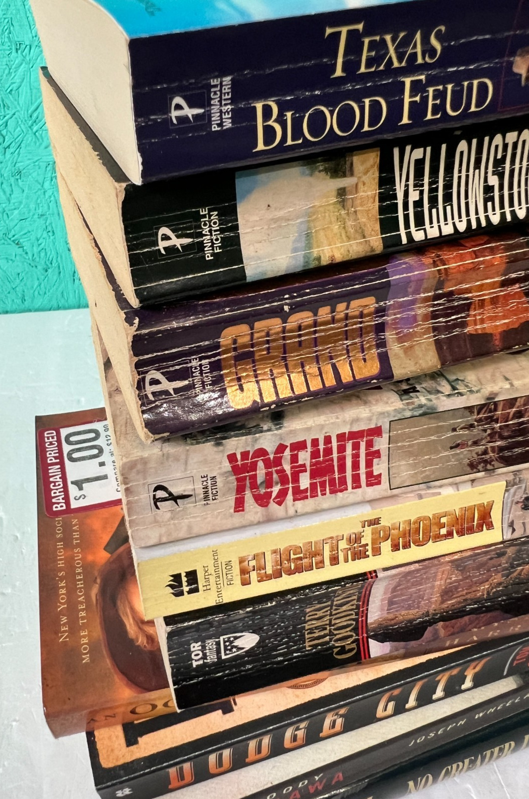 Western Adventure Historical Lot 10 Books Paperback Hardcover Book Yellowstone