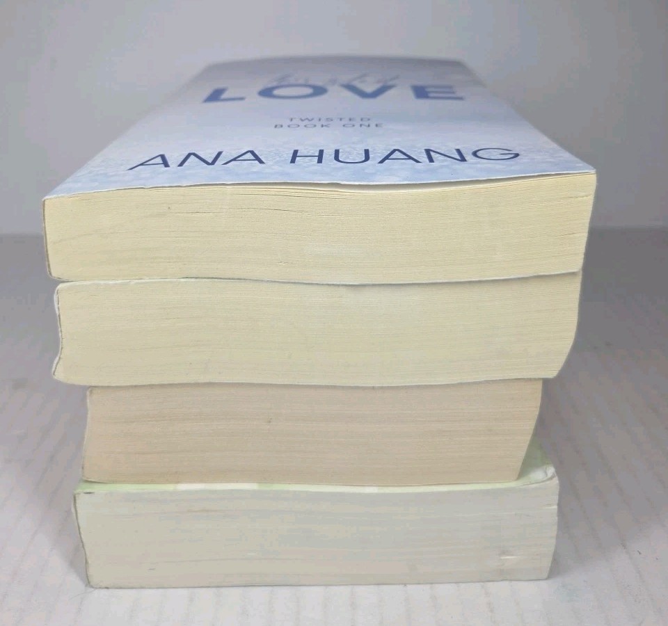 Ana Huang Twisted Series Paperback Box Set: Love, Games, Hate, Lies
